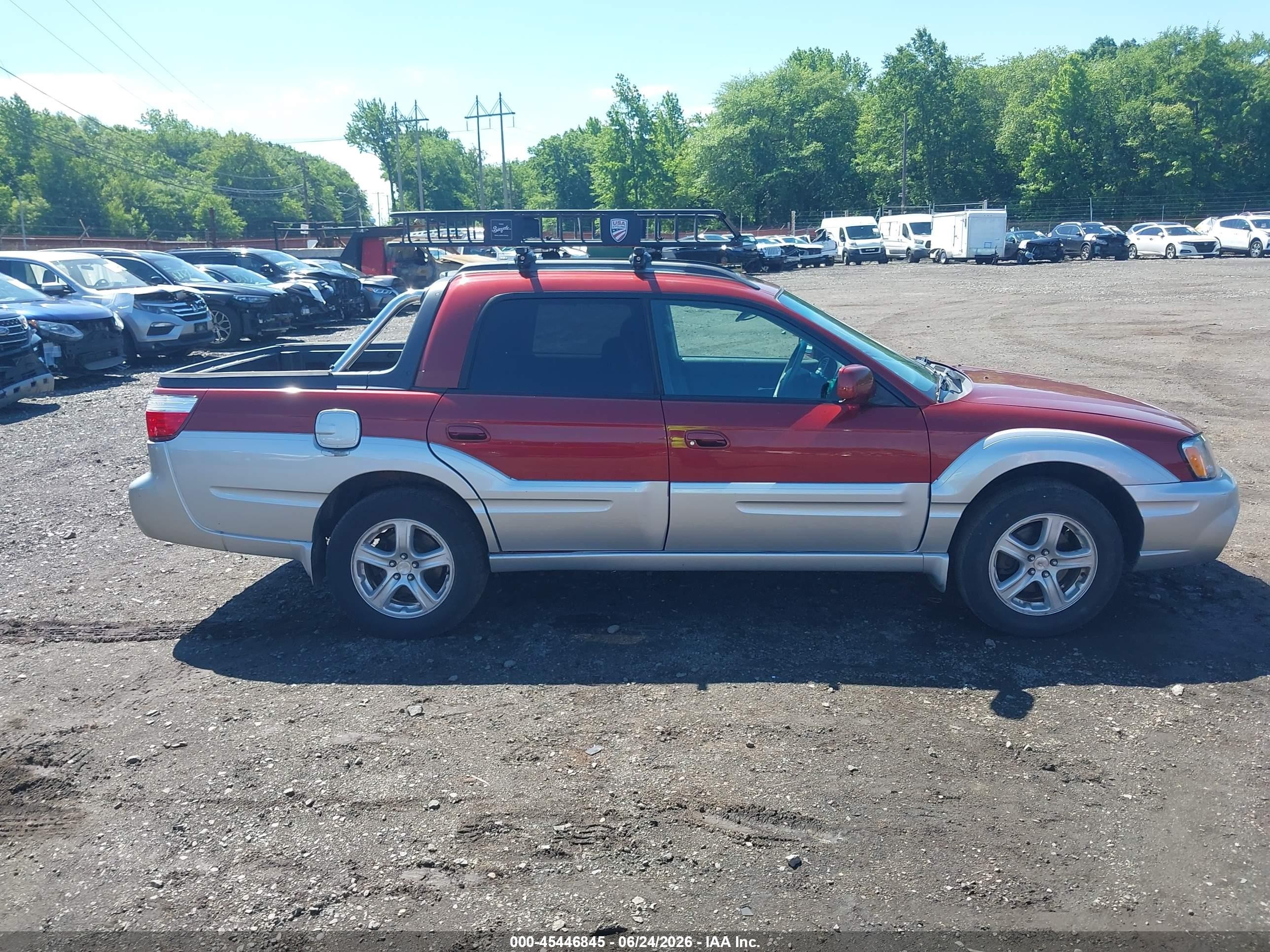 2003 Subaru Baja   Оранжевый vin: 4S4BT61CX37101128