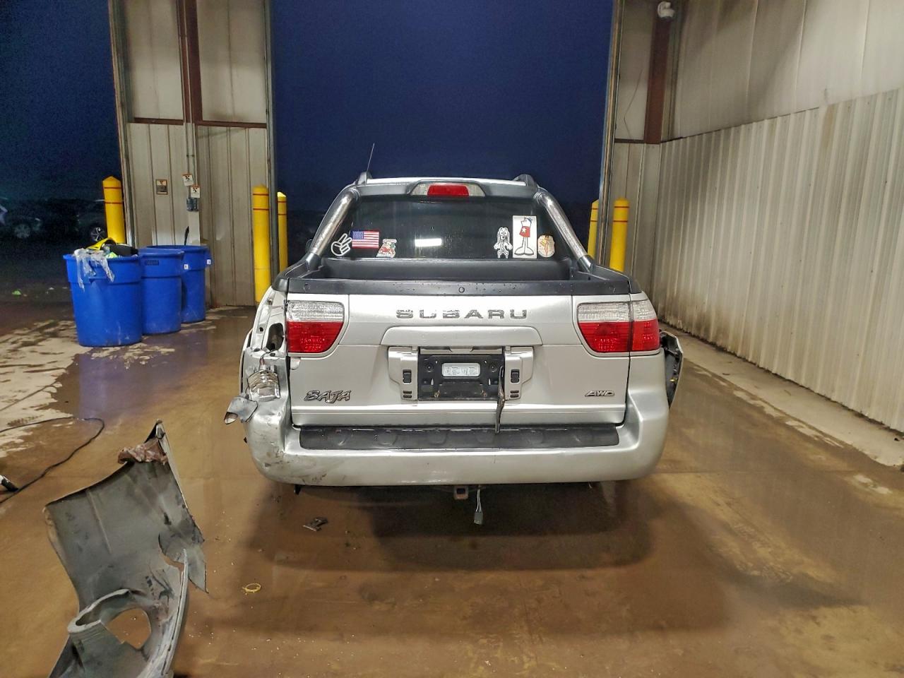 2004 Subaru Baja Sport Silver vin: 4S4BT62C047102160