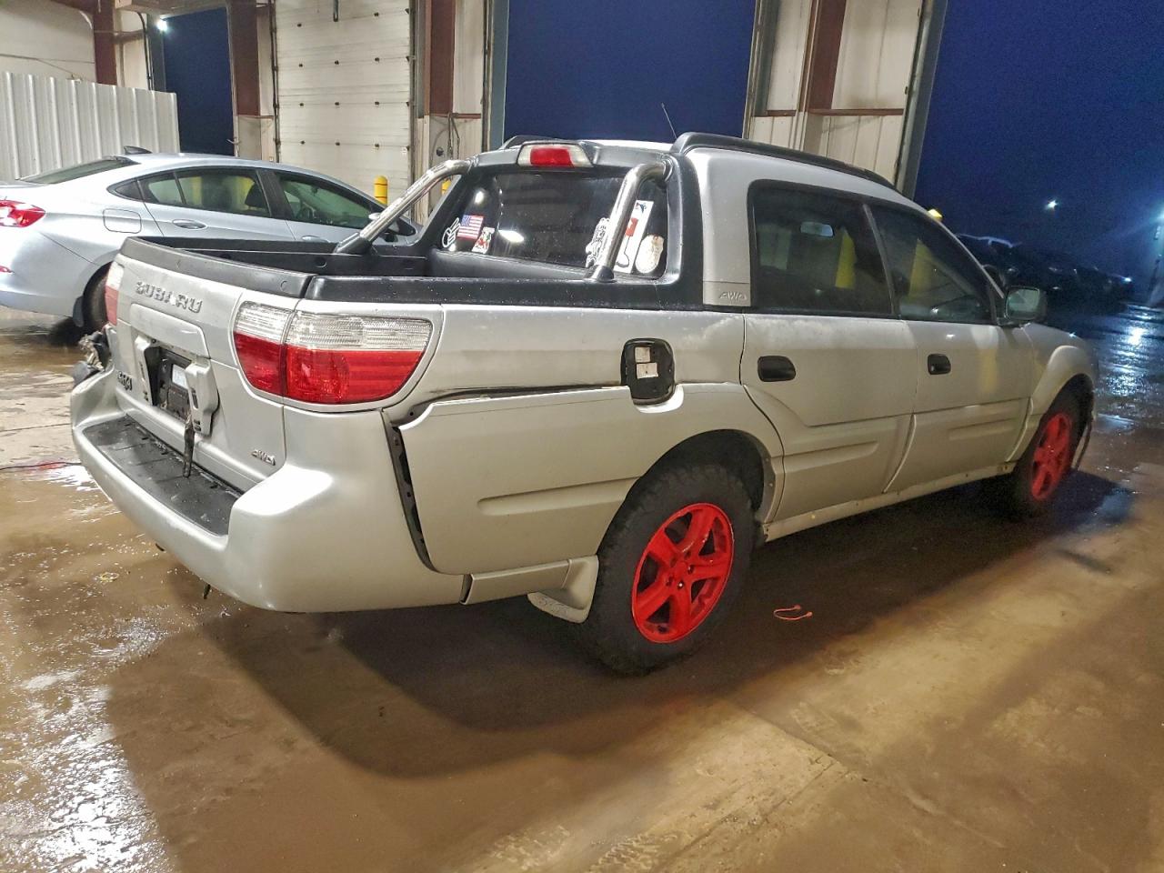 2004 Subaru Baja Sport Silver vin: 4S4BT62C047102160