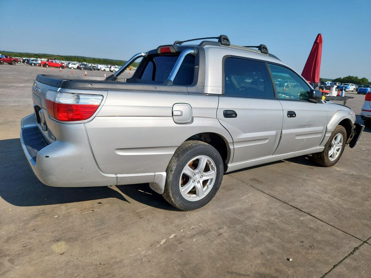 2004 Subaru Baja Sport Silver vin: 4S4BT62C047102210