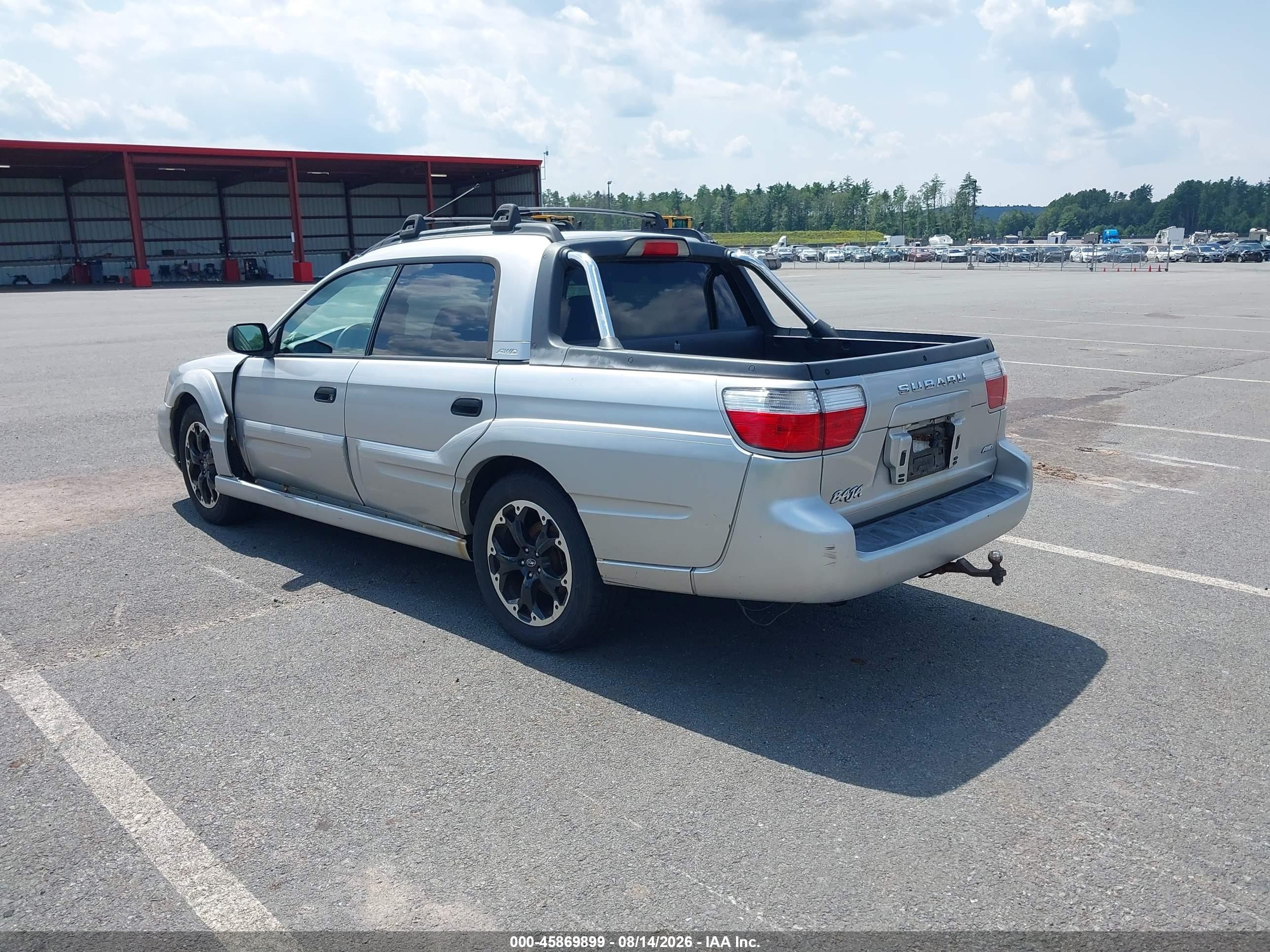 2003 Subaru Baja Sport Silver vin: 4S4BT62C137110766