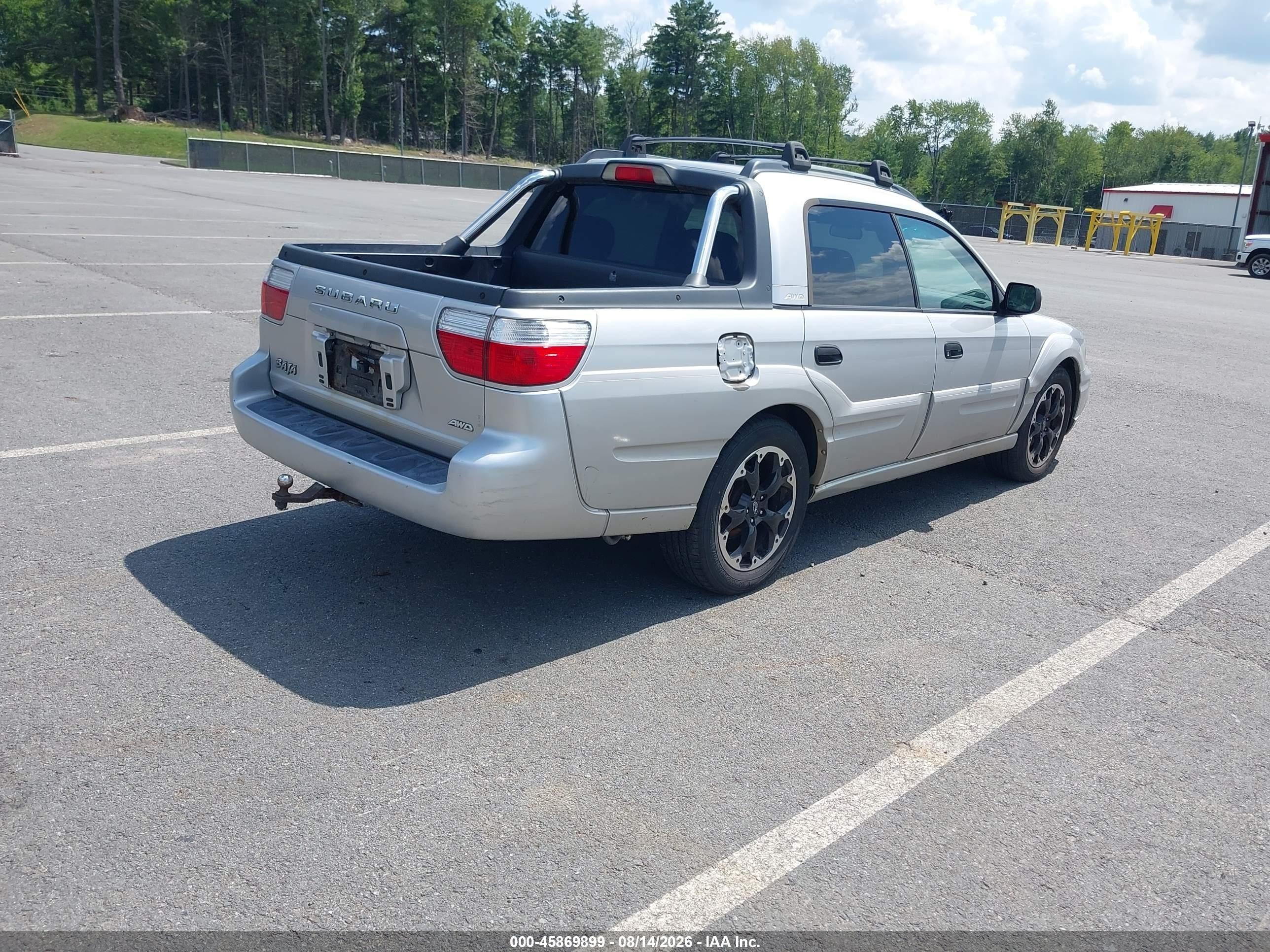 2003 Subaru Baja Sport Silver vin: 4S4BT62C137110766