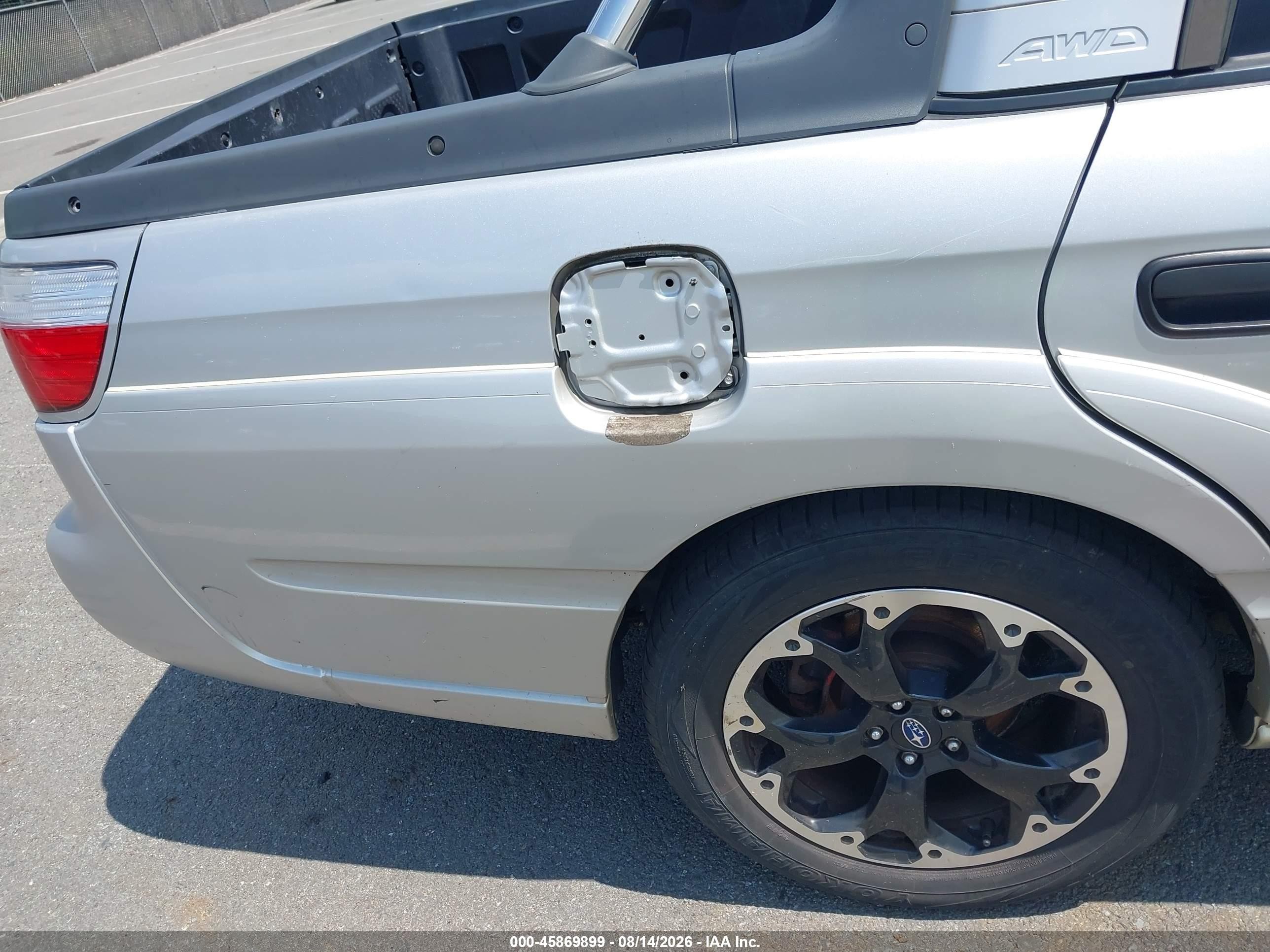 2003 Subaru Baja Sport Silver vin: 4S4BT62C137110766