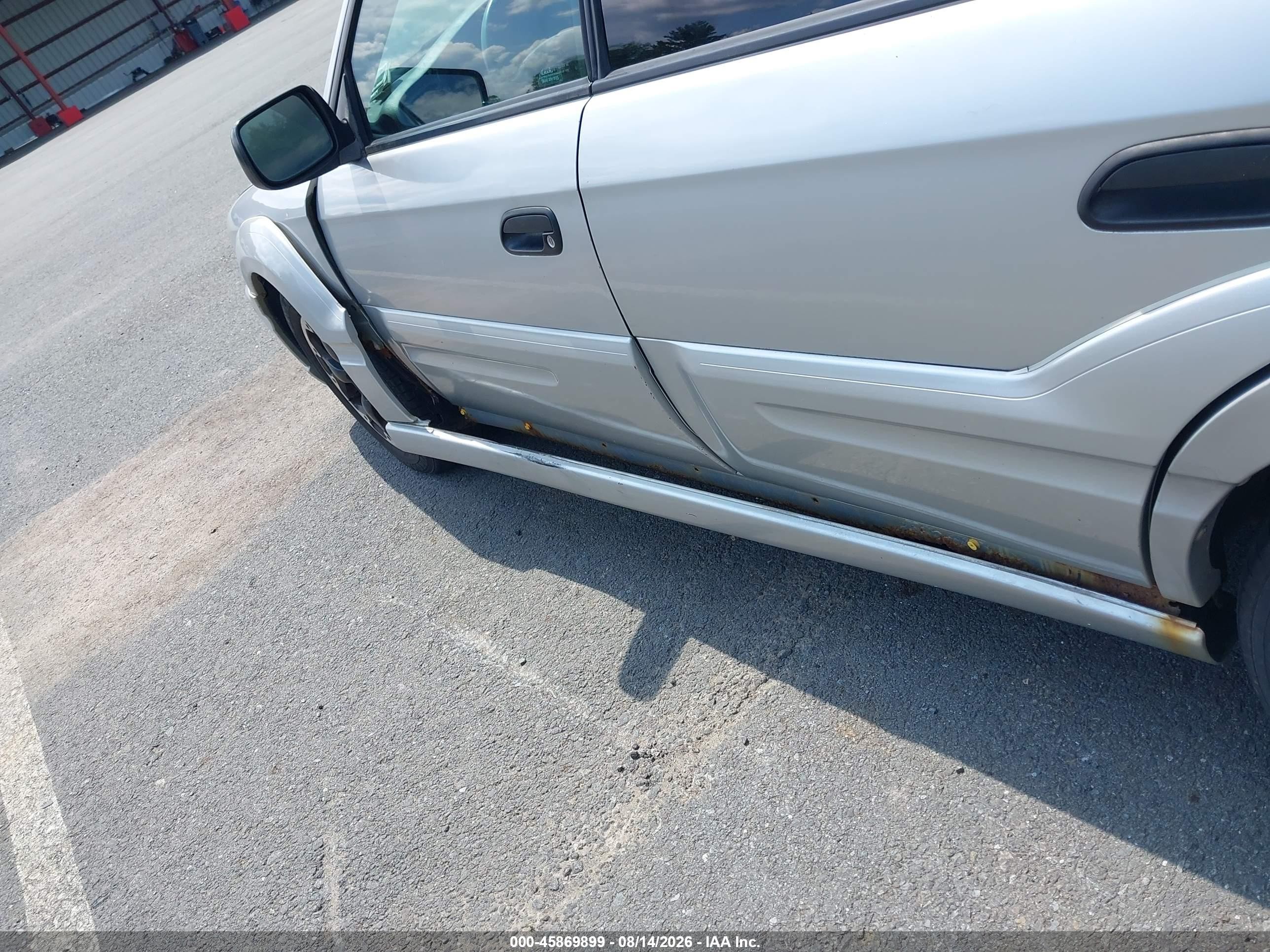 2003 Subaru Baja Sport Silver vin: 4S4BT62C137110766