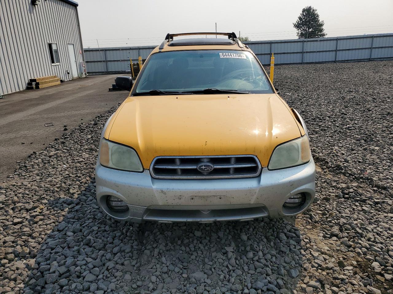 2003 Subaru Baja Sport Yellow vin: 4S4BT62C137114848
