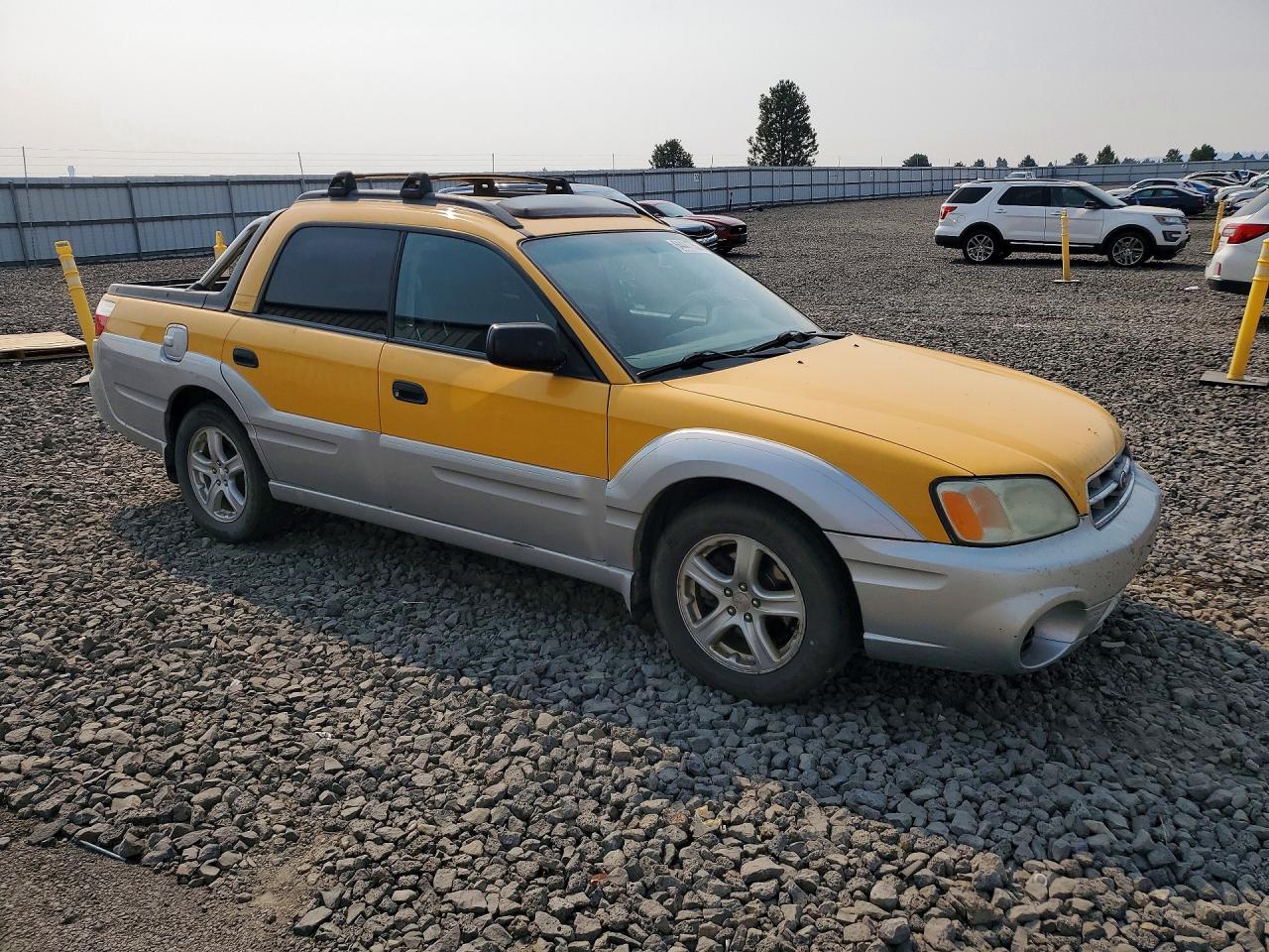 2003 Subaru Baja Sport Yellow vin: 4S4BT62C137114848