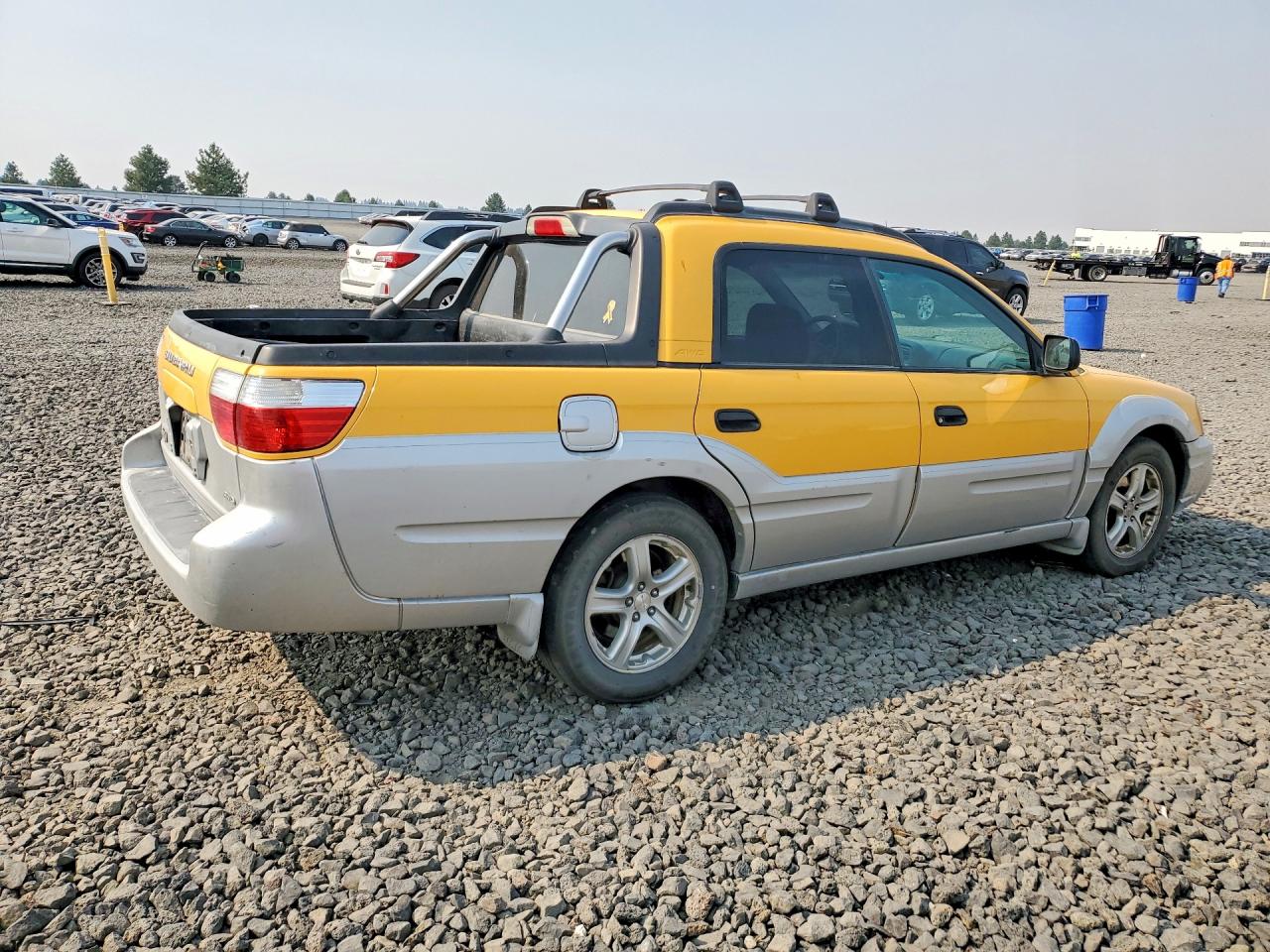 2003 Subaru Baja Sport Yellow vin: 4S4BT62C137114848