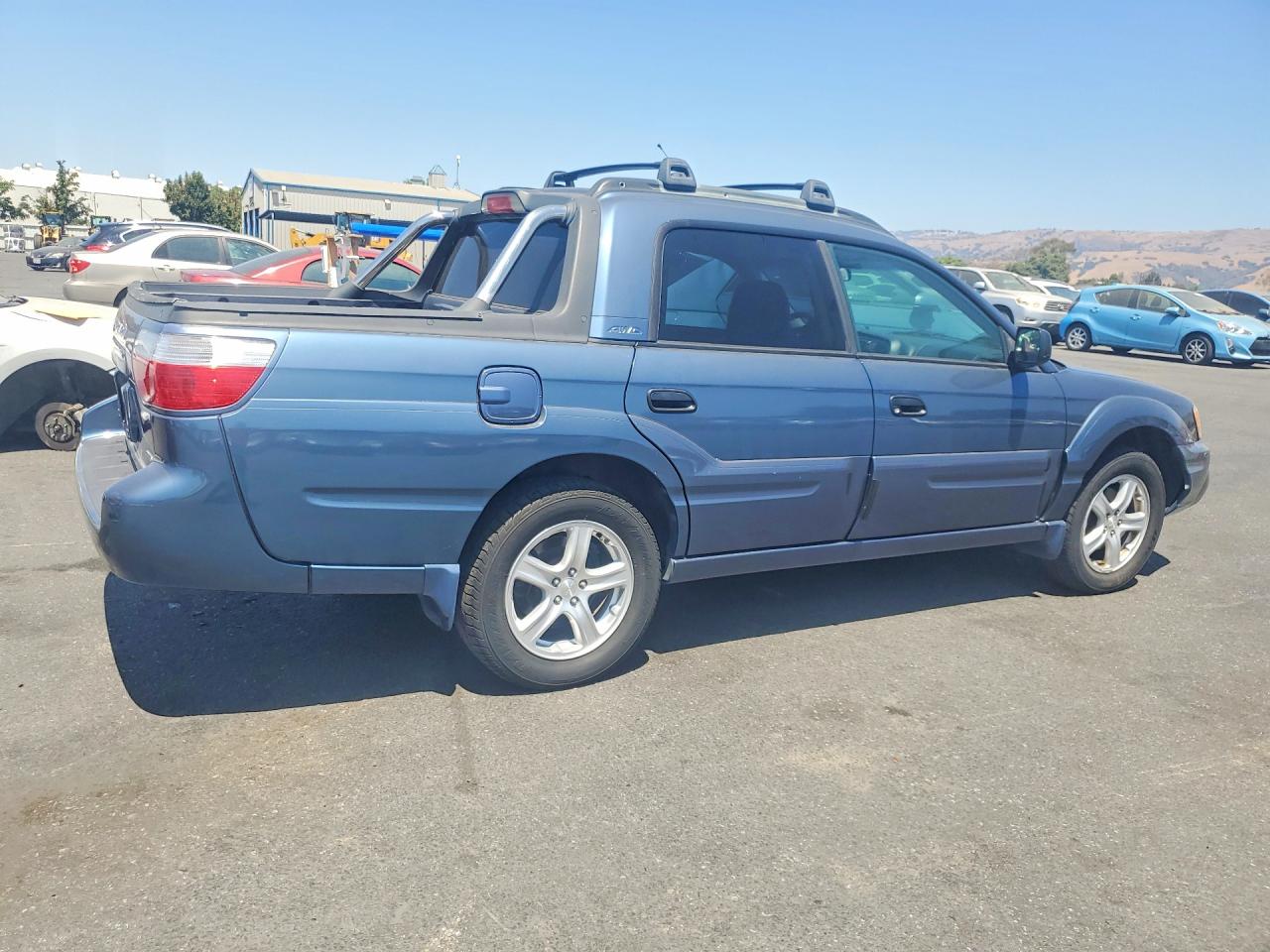 2005 Subaru Baja Sport Blue vin: 4S4BT62C156100800
