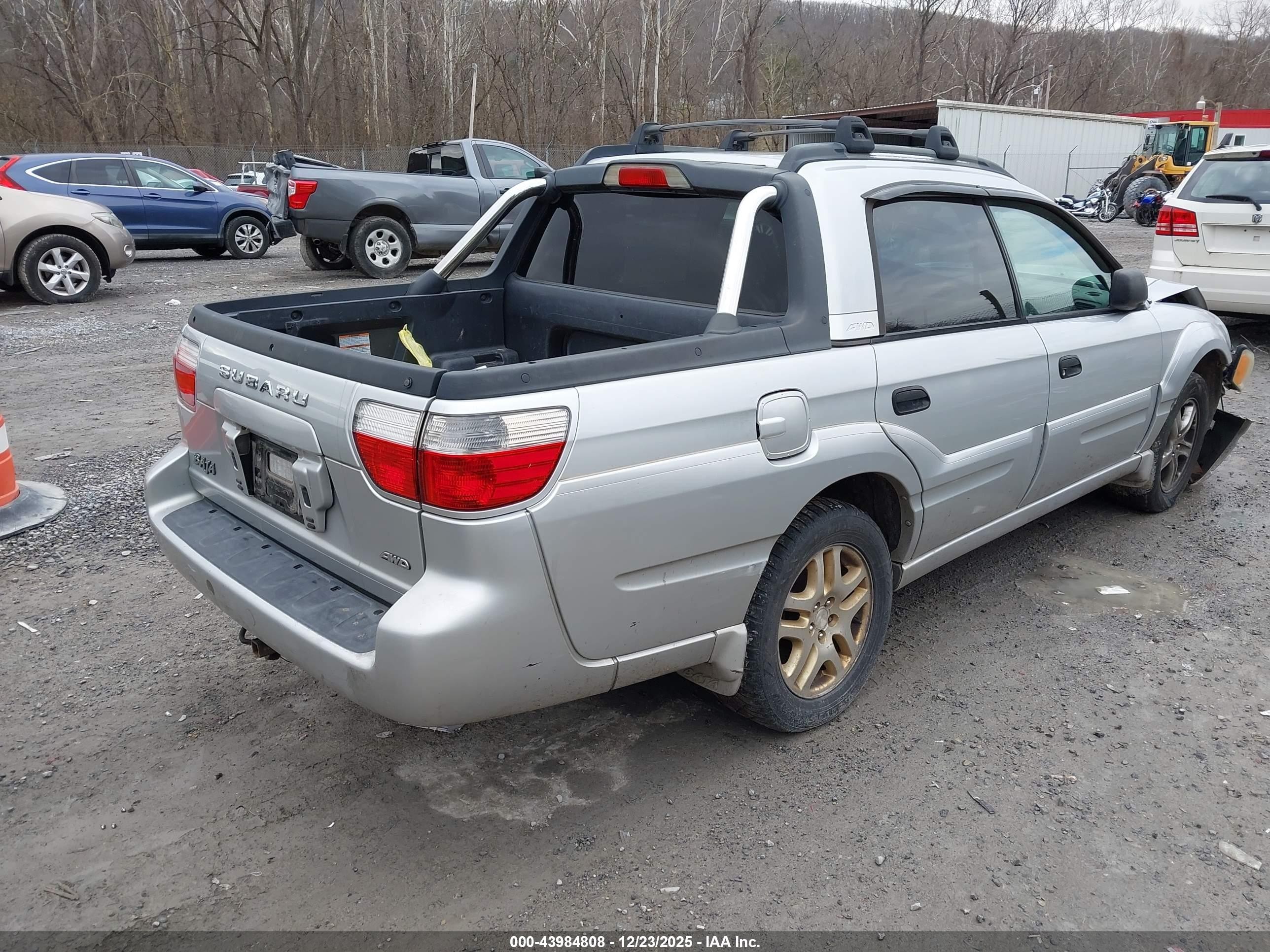 2006 Subaru Baja Sport Silver vin: 4S4BT62C167106236