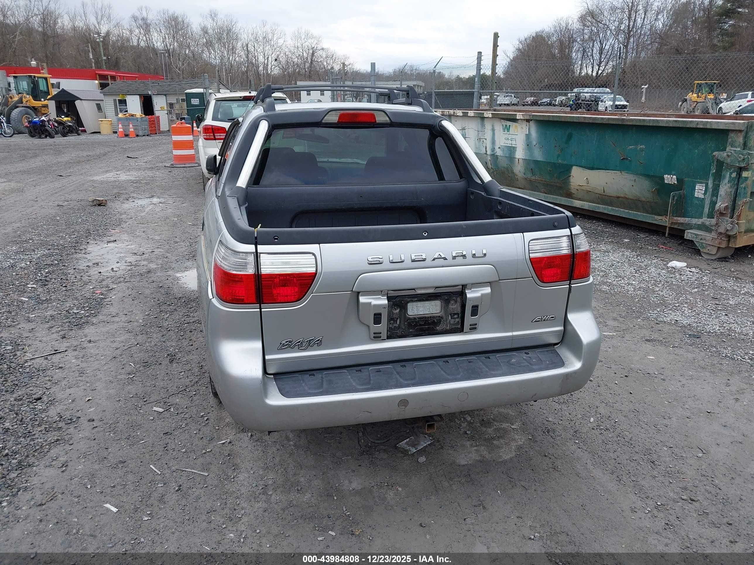 2006 Subaru Baja Sport Silver vin: 4S4BT62C167106236