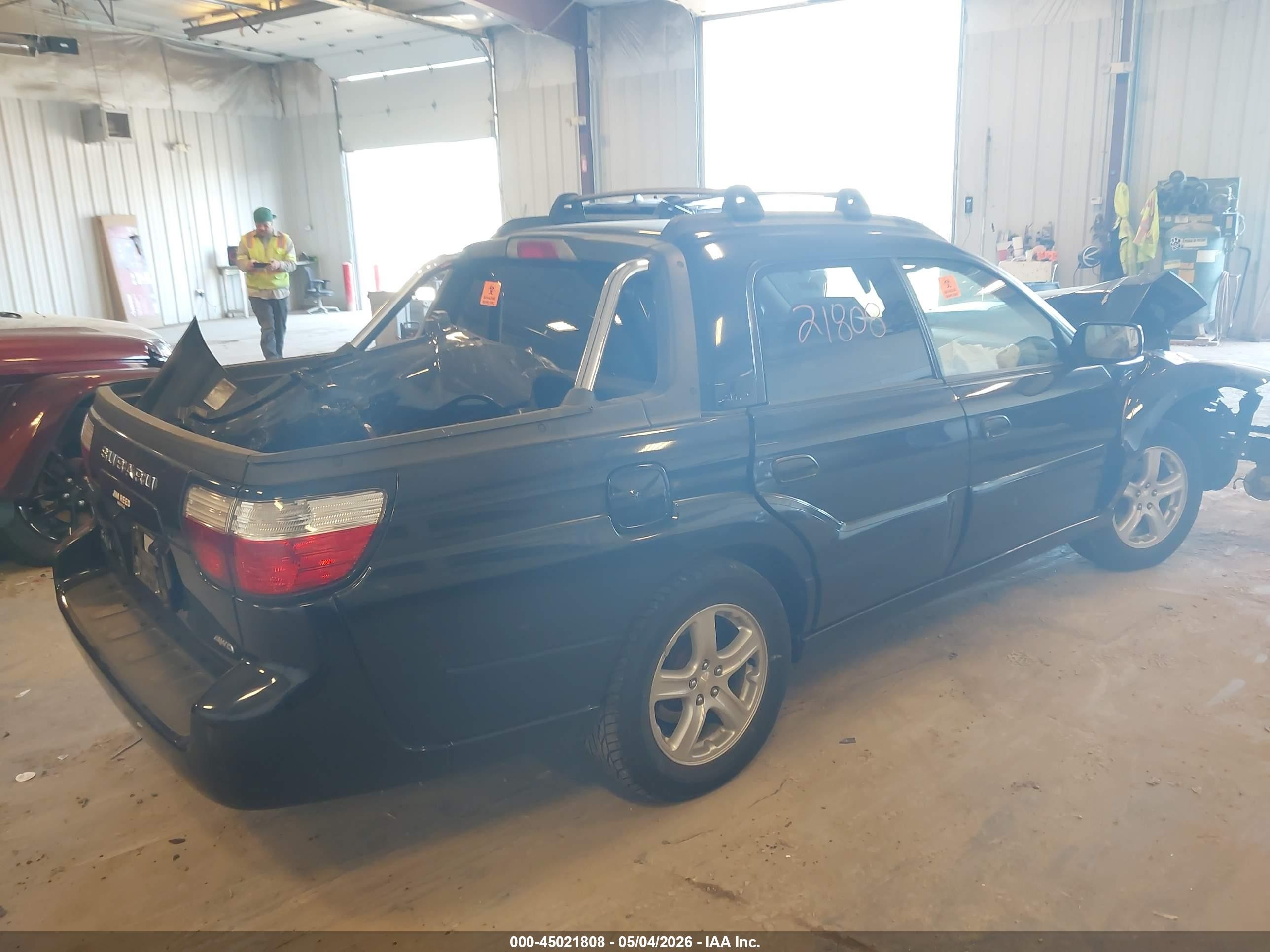 2003 Subaru Baja Sport Blue vin: 4S4BT62C237115622