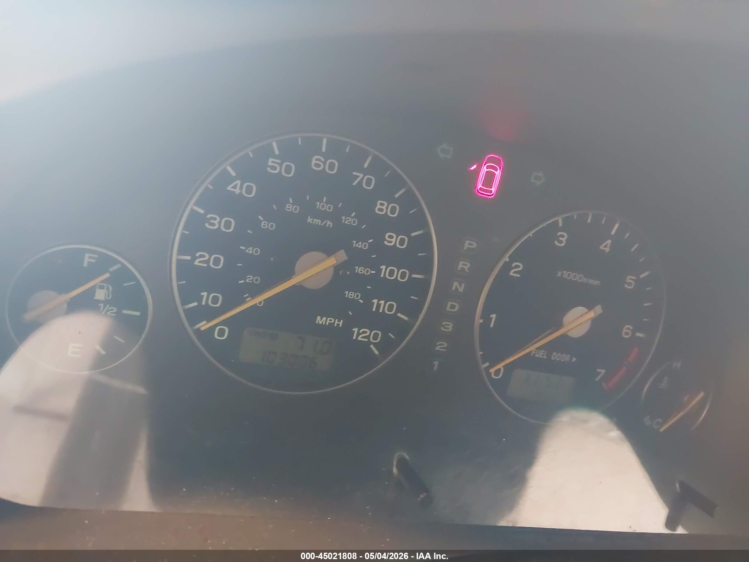 2003 Subaru Baja Sport Blue vin: 4S4BT62C237115622