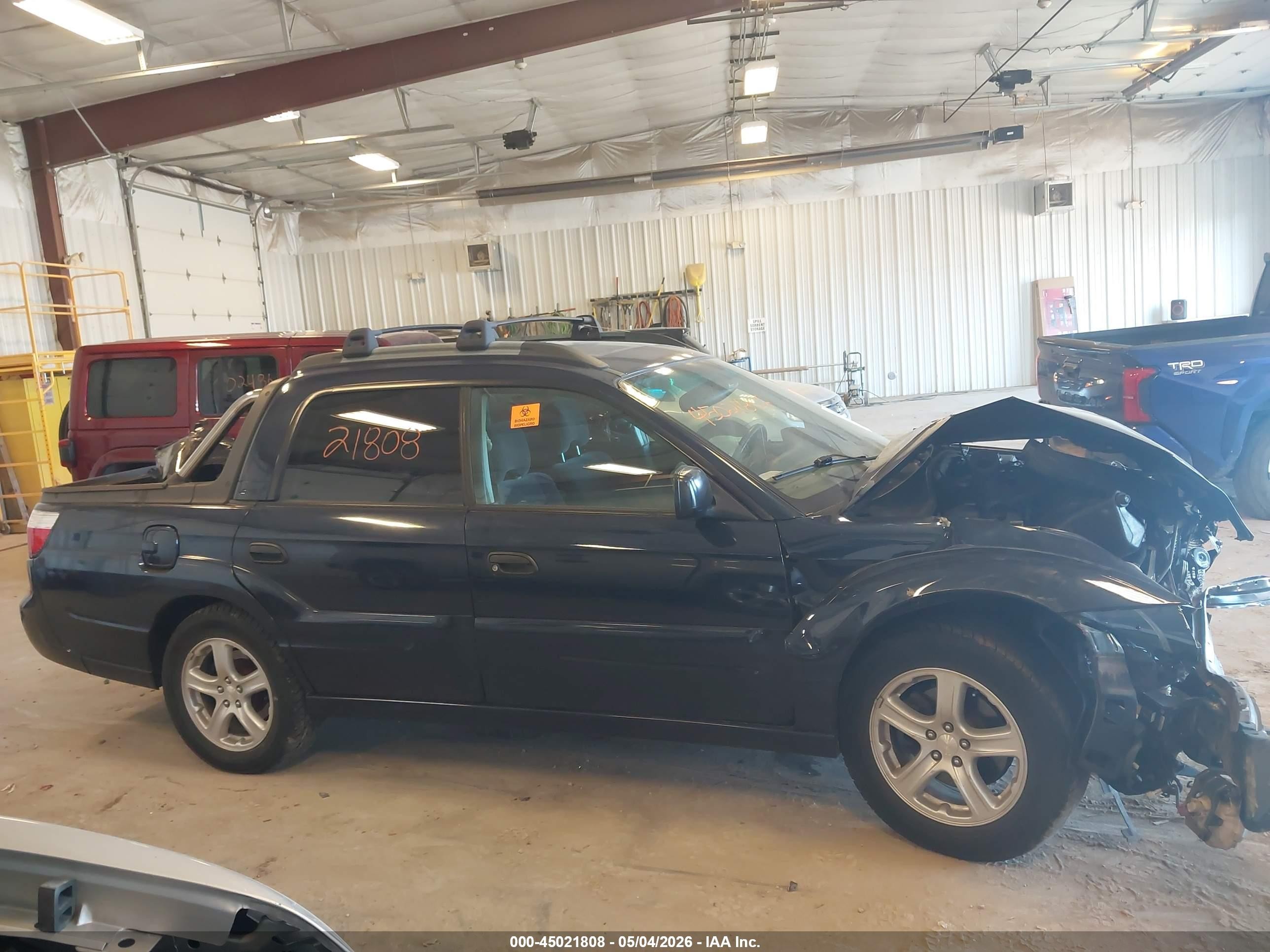 2003 Subaru Baja Sport Blue vin: 4S4BT62C237115622