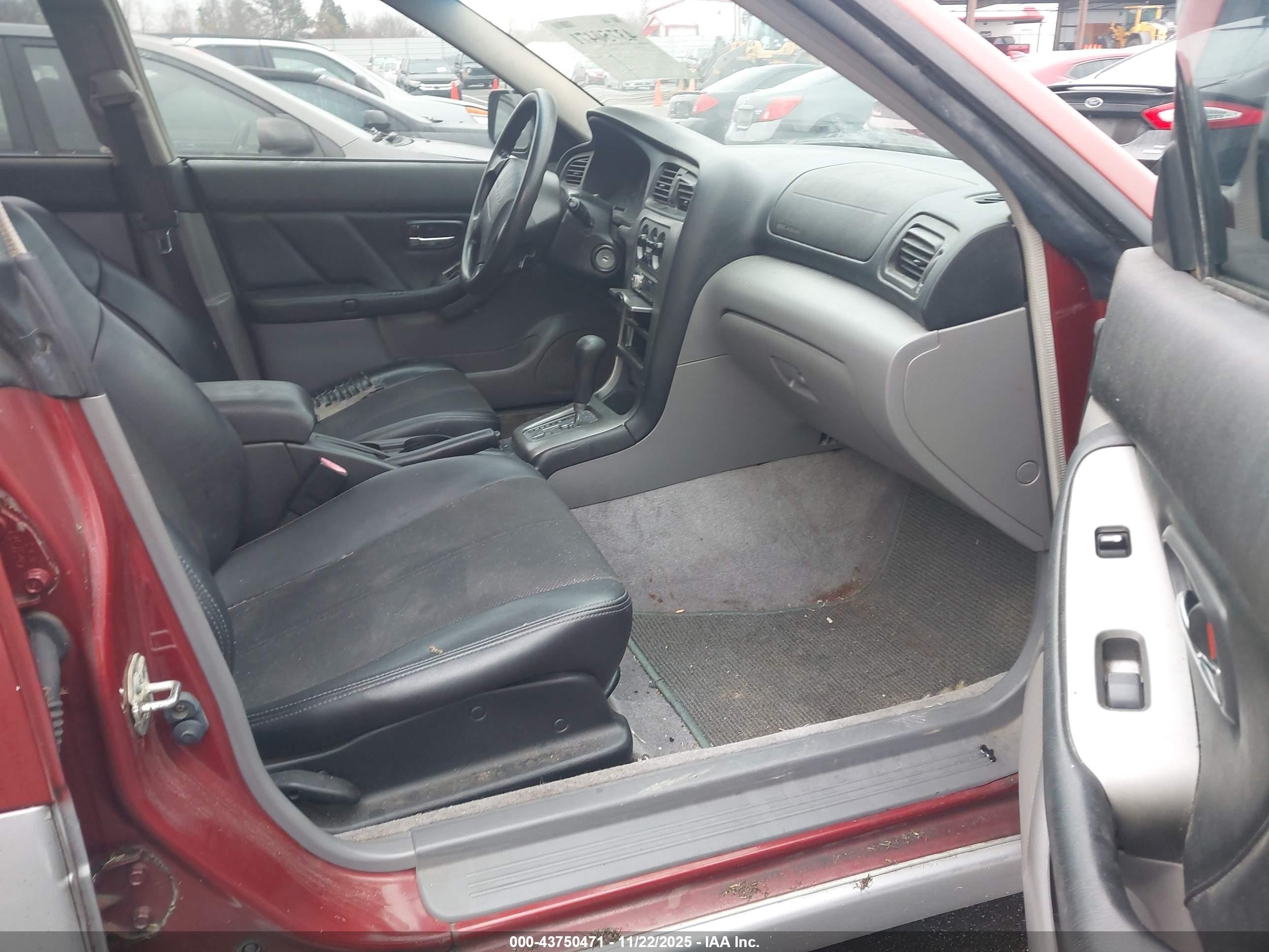 2004 Subaru Baja Sport Burgundy vin: 4S4BT62C247100247