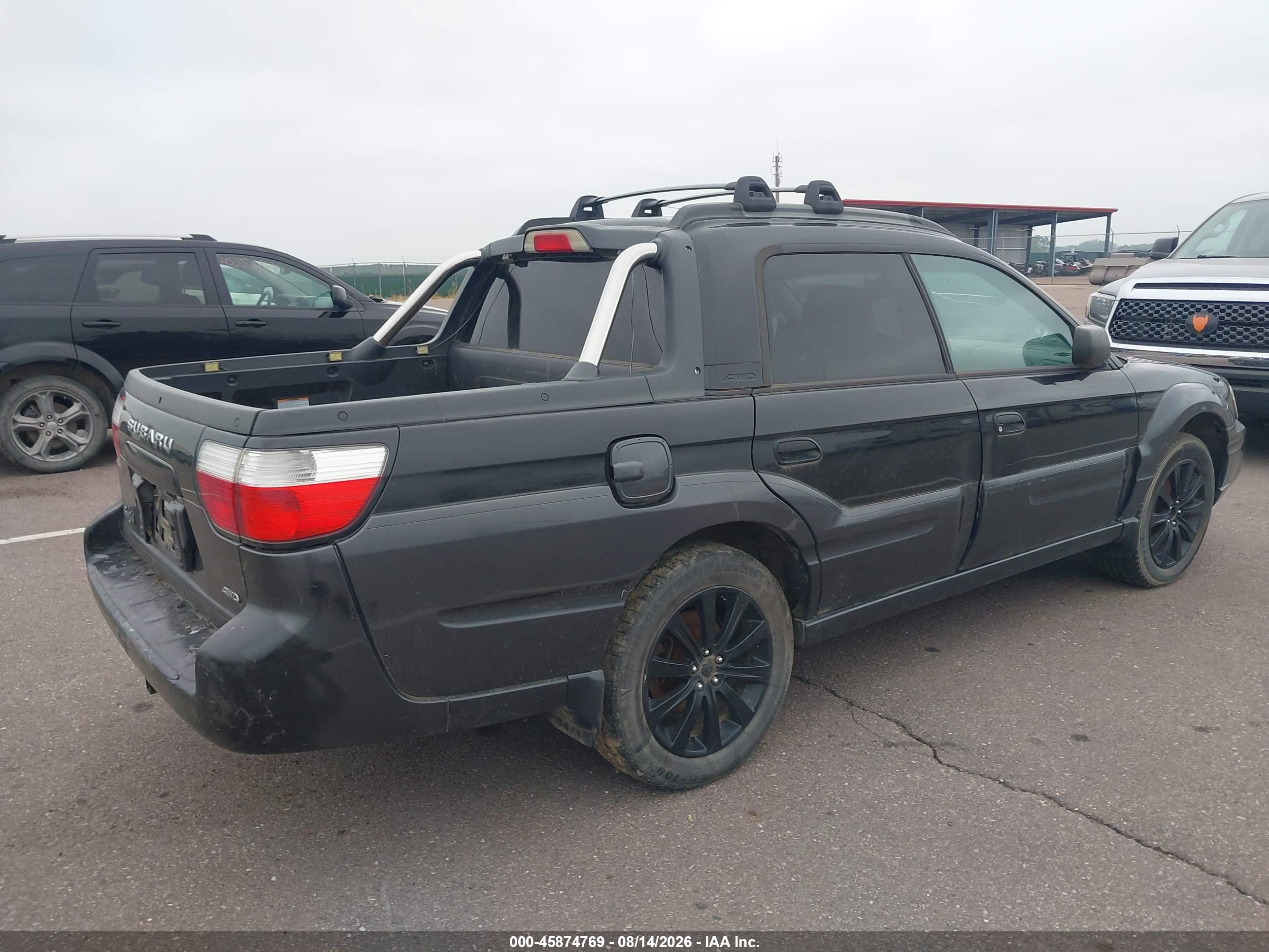 2005 Subaru Baja Sport Black vin: 4S4BT62C357107175