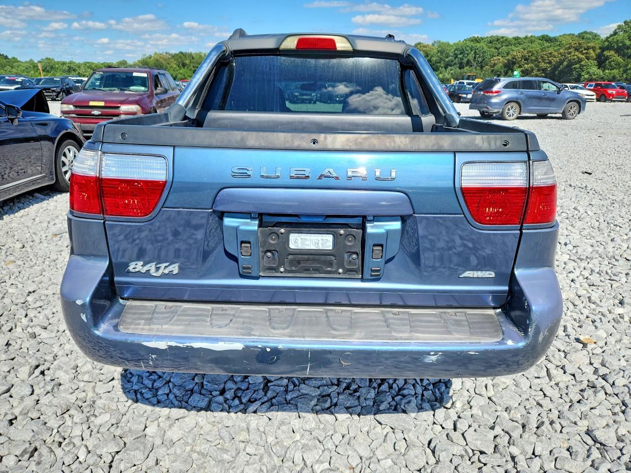 2006 Subaru Baja Sport Синий vin: 4S4BT62C367102494