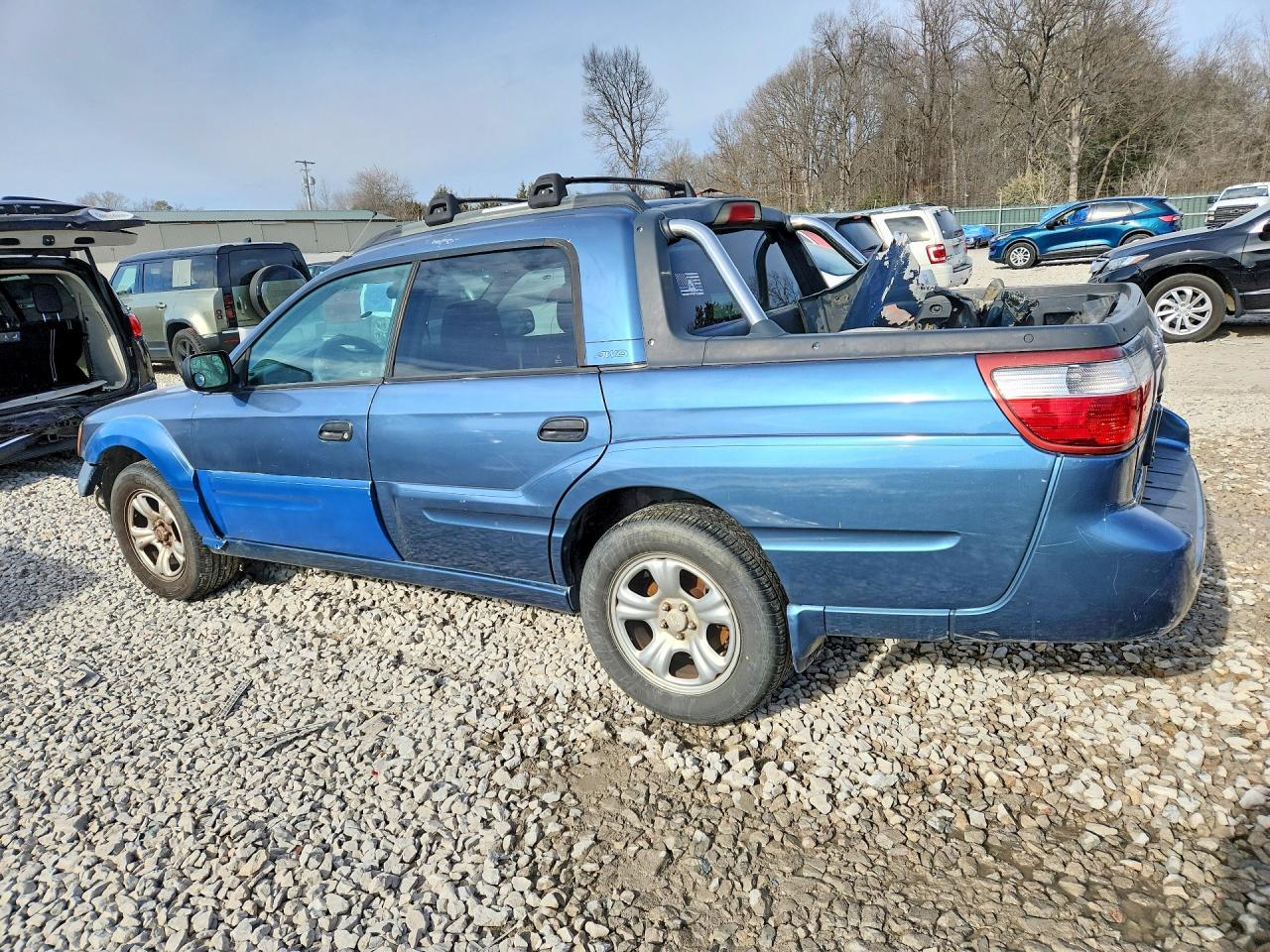 2006 Subaru Baja Sport Blue vin: 4S4BT62C367104830