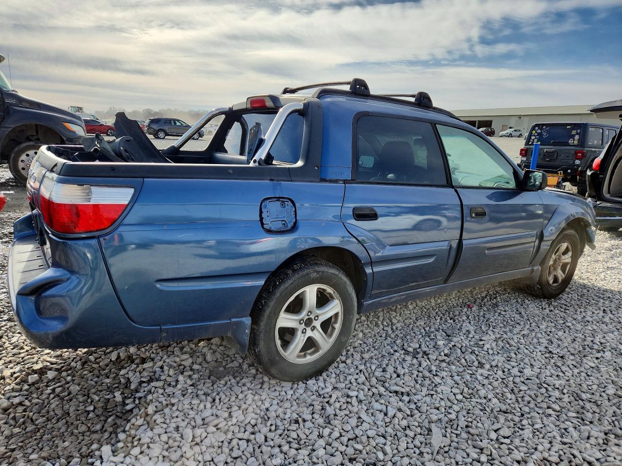 2006 Subaru Baja Sport Blue vin: 4S4BT62C367104830