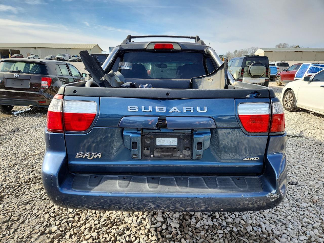 2006 Subaru Baja Sport Blue vin: 4S4BT62C367104830