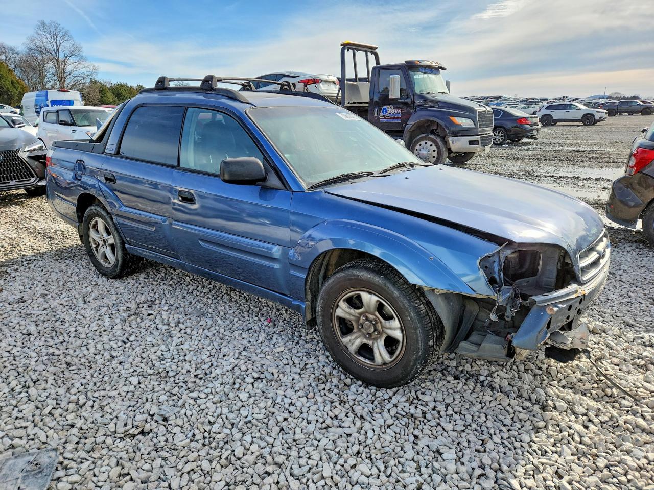 2006 Subaru Baja Sport Blue vin: 4S4BT62C367104830