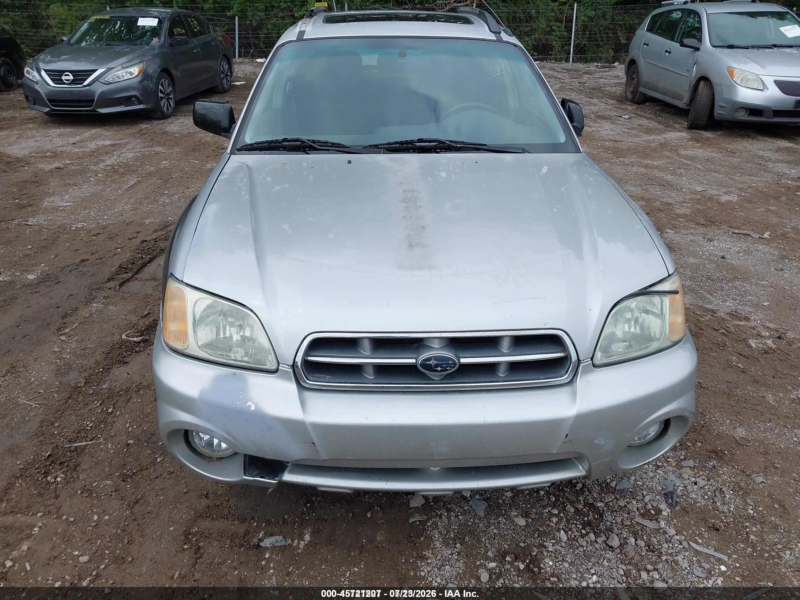 2003 Subaru Baja Sport Silver vin: 4S4BT62C437111183