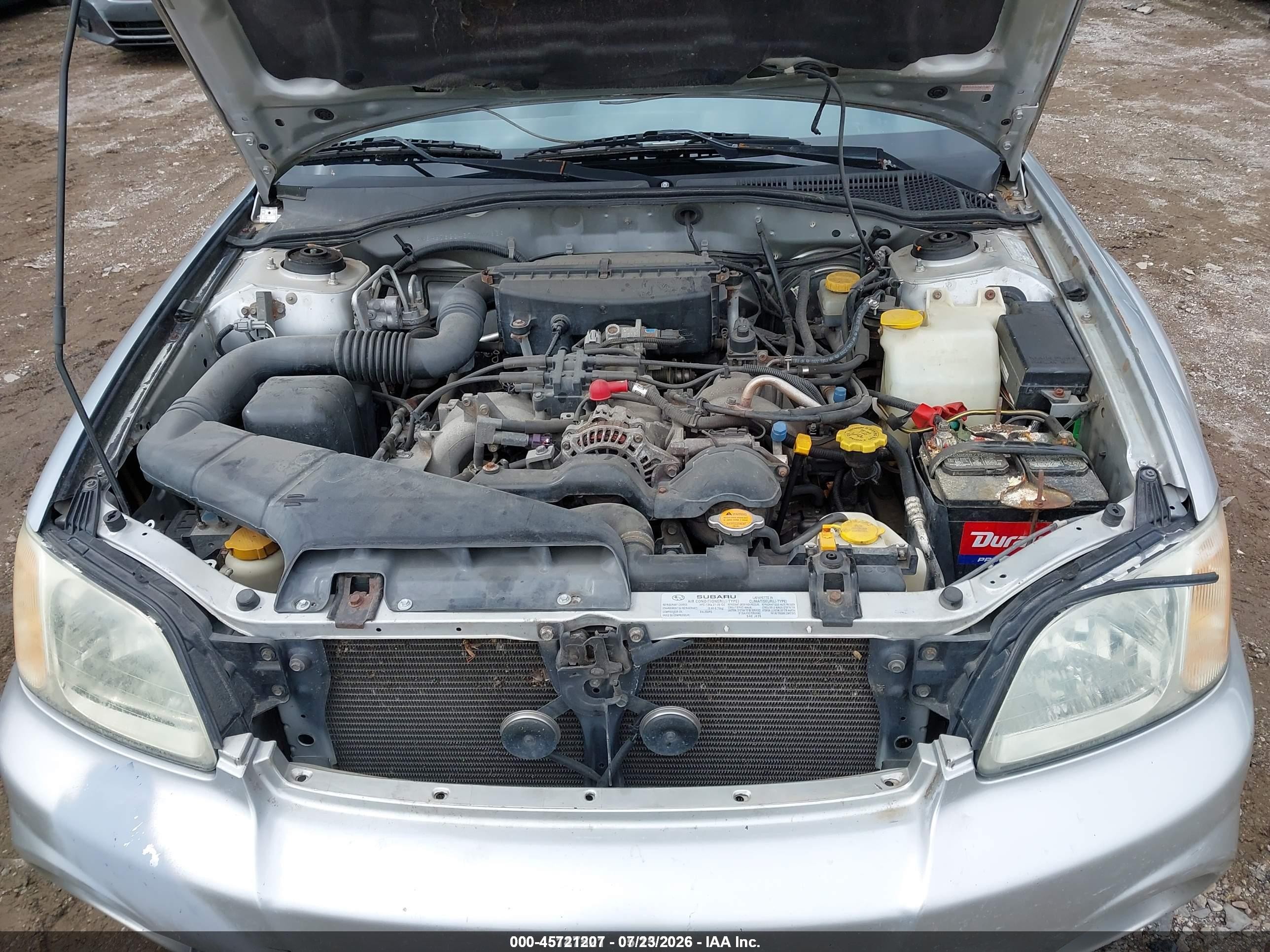 2003 Subaru Baja Sport Silver vin: 4S4BT62C437111183