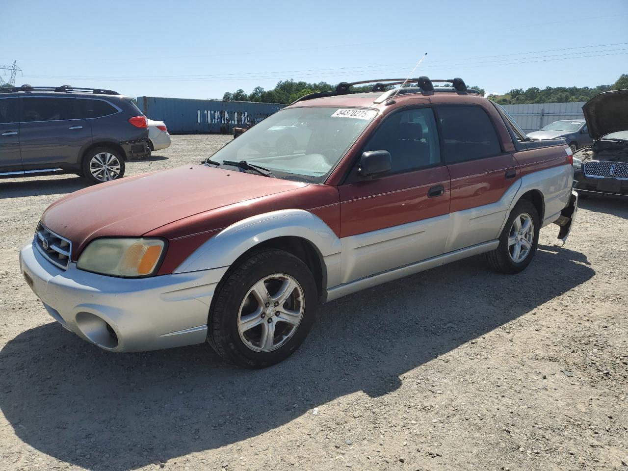 2004 Subaru Baja Sport Two Tone vin: 4S4BT62C447101769