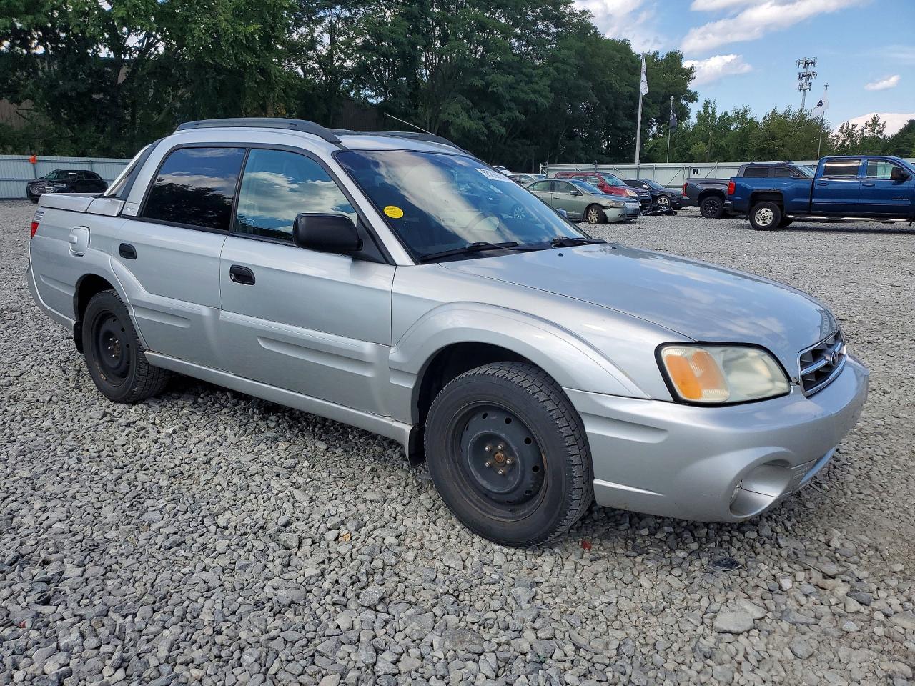 2005 Subaru Baja Sport Серебряный vin: 4S4BT62C457106407
