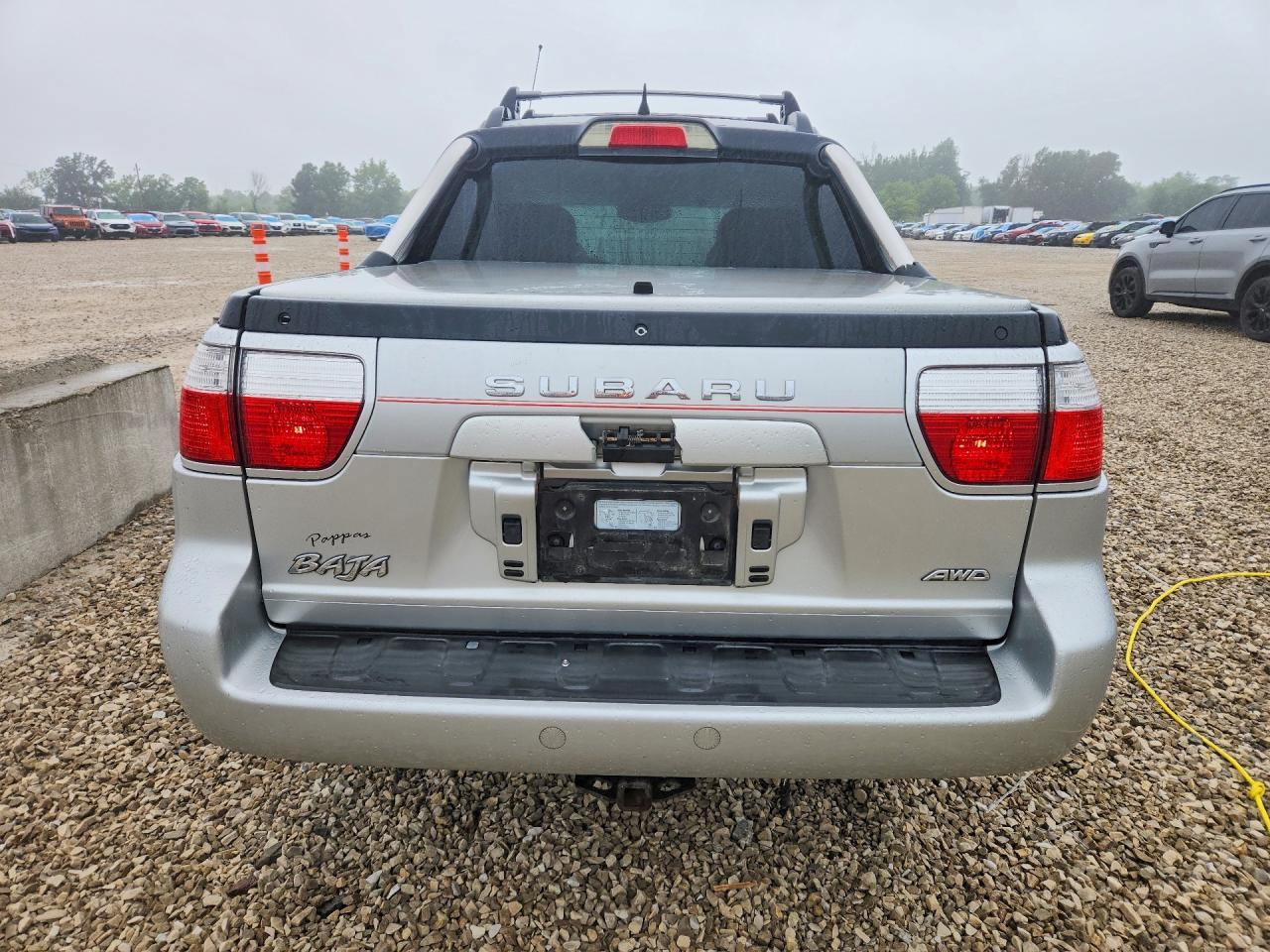 2005 Subaru Baja Sport White vin: 4S4BT62C457106584