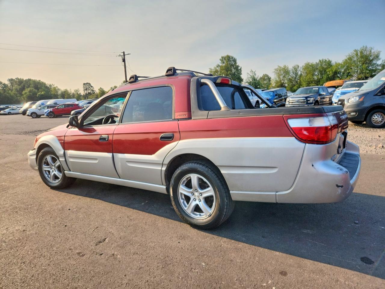 2003 Subaru Baja Sport Бордовый vin: 4S4BT62C537113752