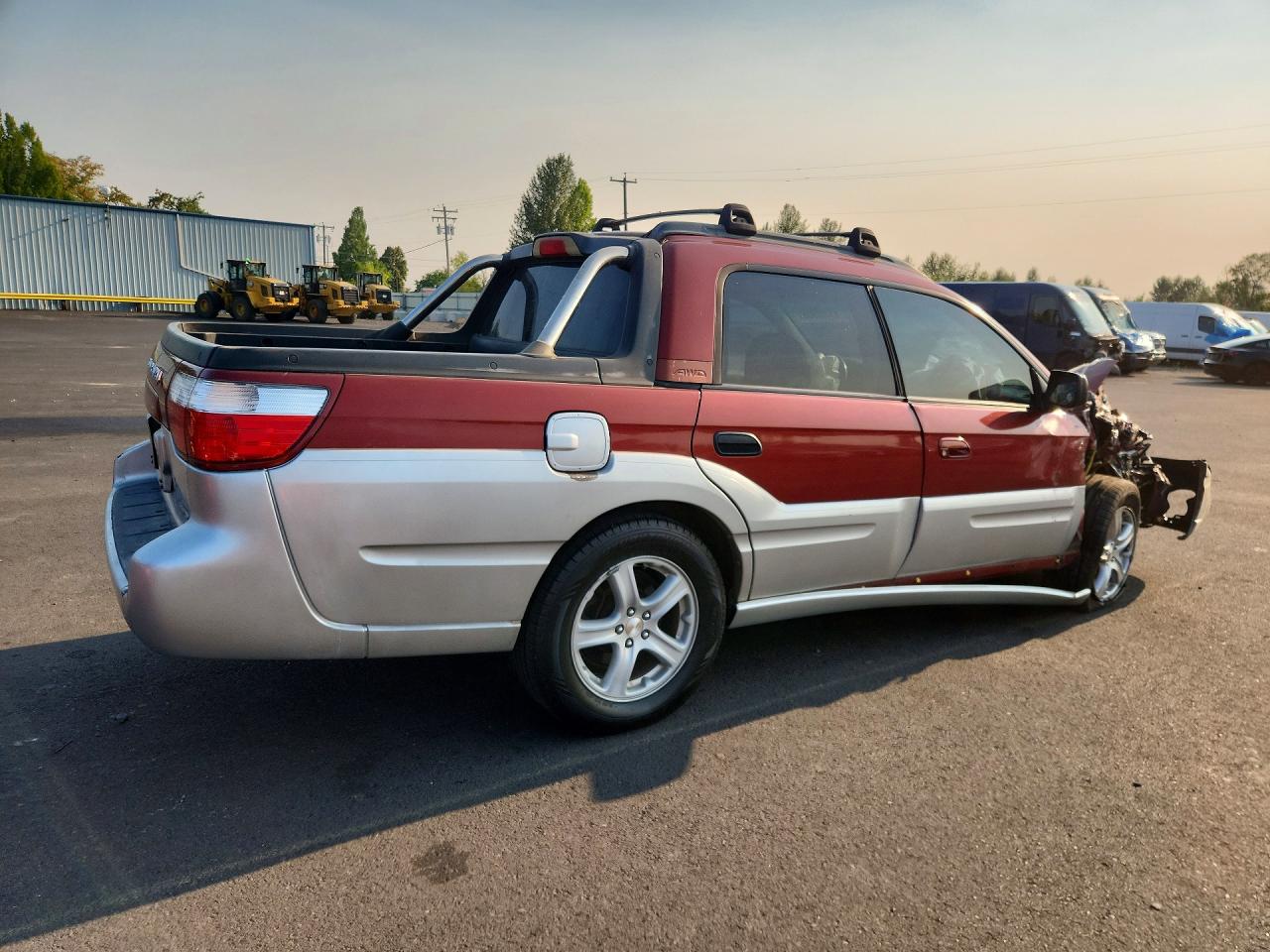 2003 Subaru Baja Sport Бордовый vin: 4S4BT62C537113752