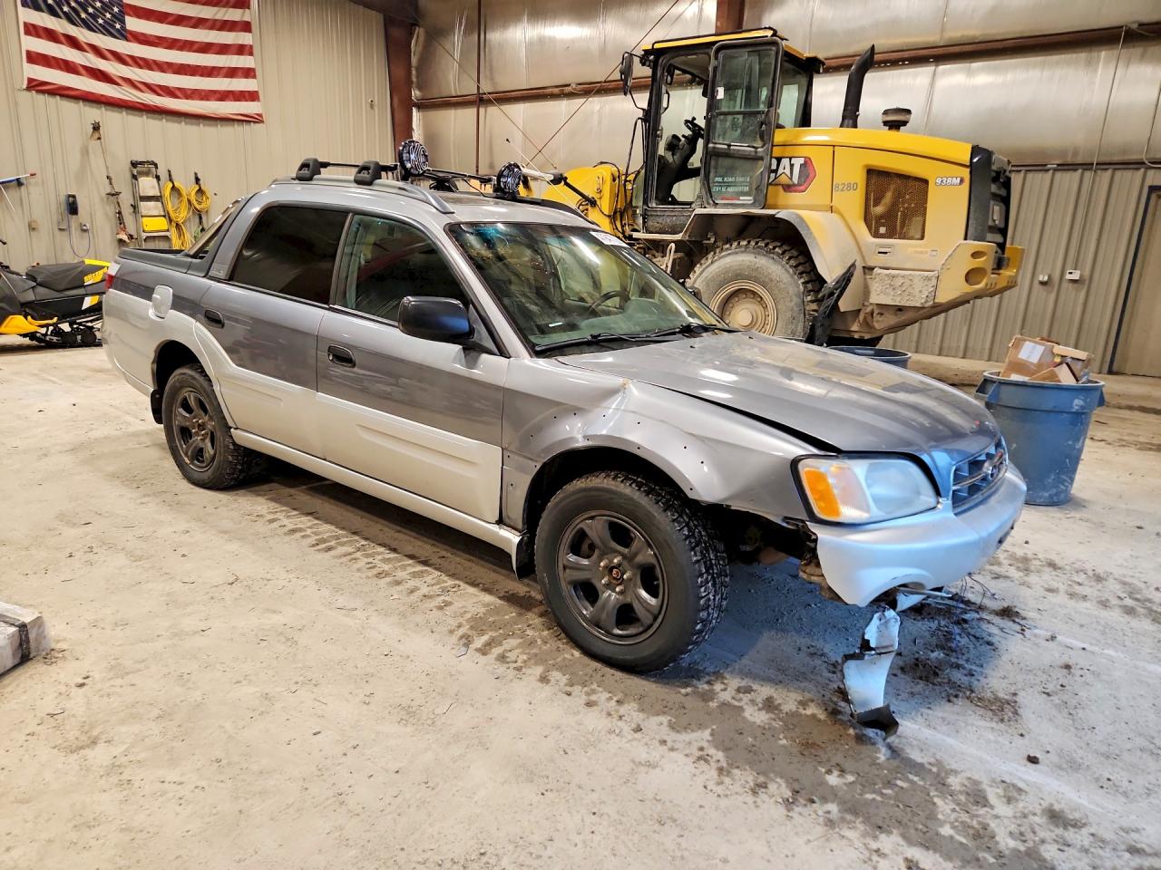 2004 Subaru Baja Sport Gray vin: 4S4BT62C547100307