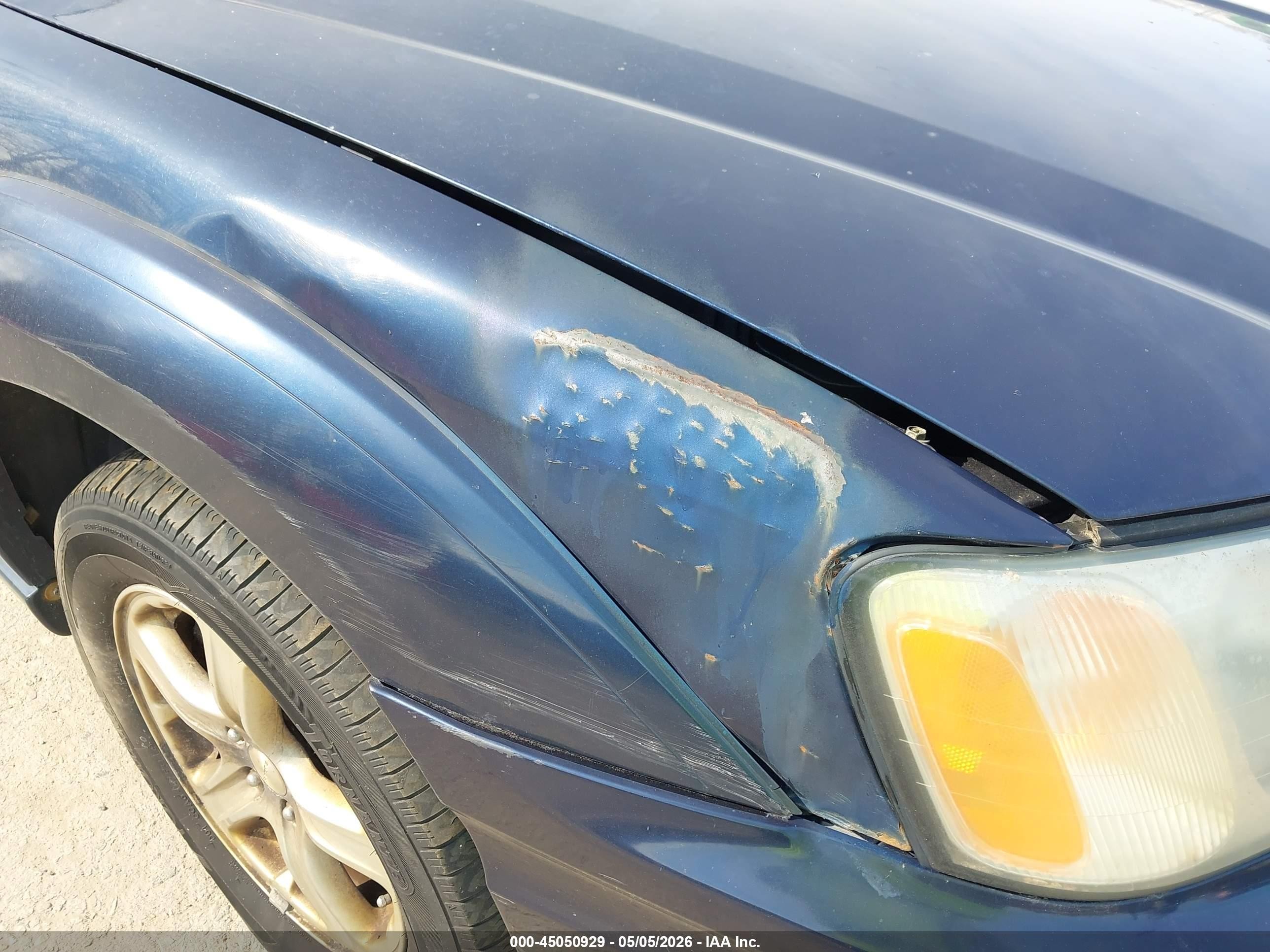 2004 Subaru Baja Sport Blue vin: 4S4BT62C547100694