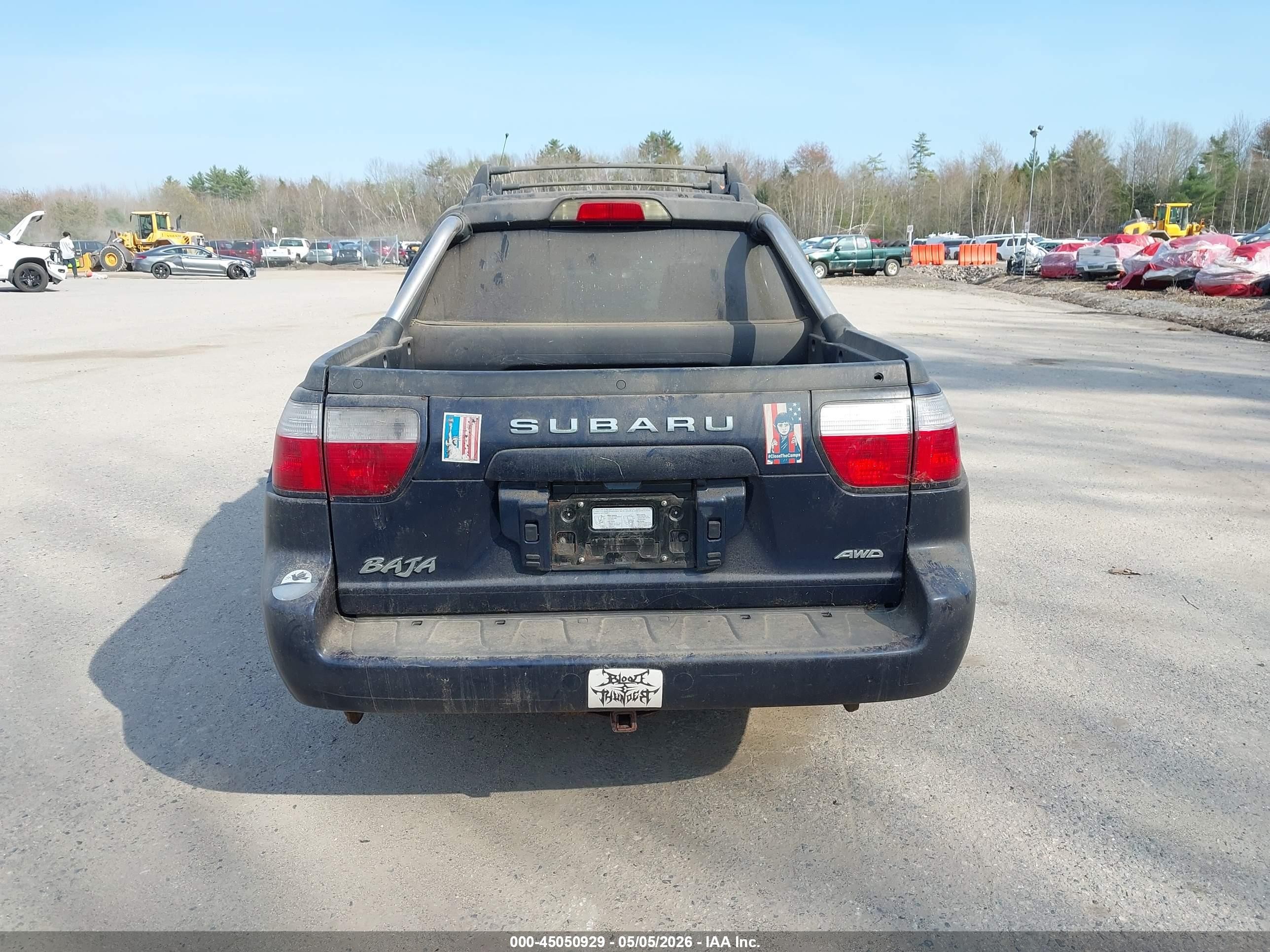 2004 Subaru Baja Sport Blue vin: 4S4BT62C547100694