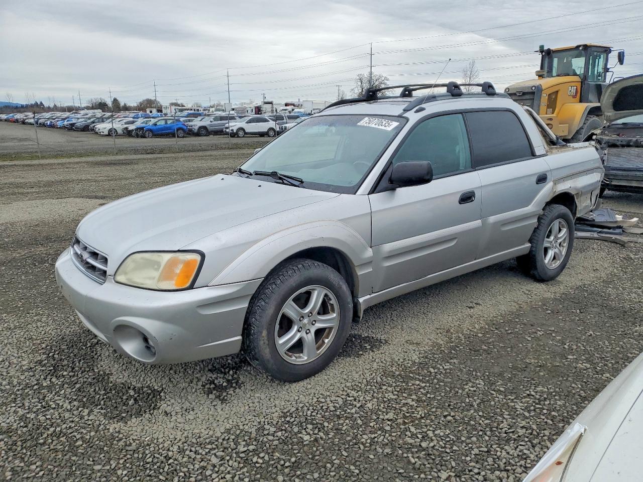2004 Subaru Baja Sport Silver vin: 4S4BT62C547101649