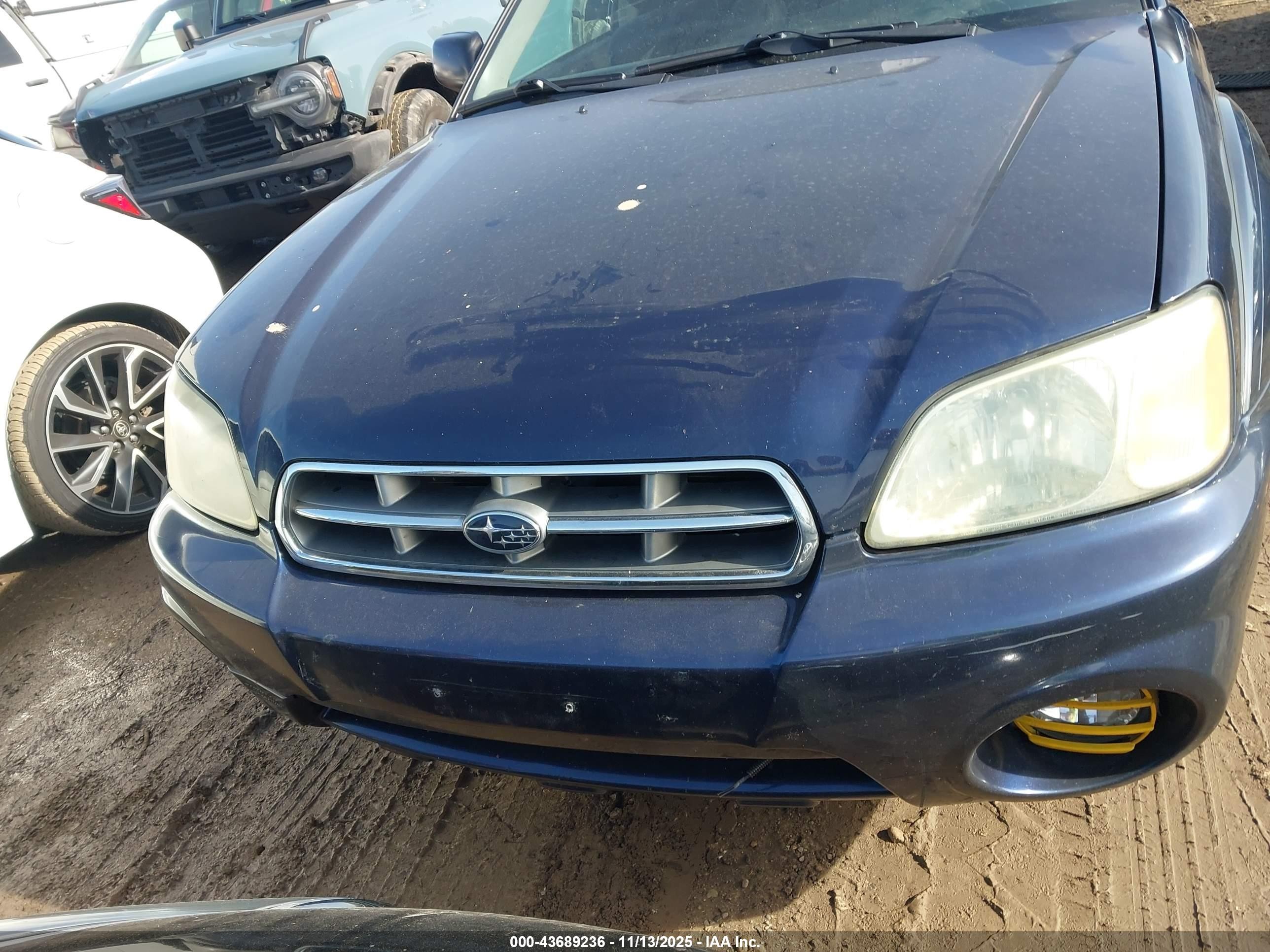 2005 Subaru Baja Sport Синий vin: 4S4BT62C557104696