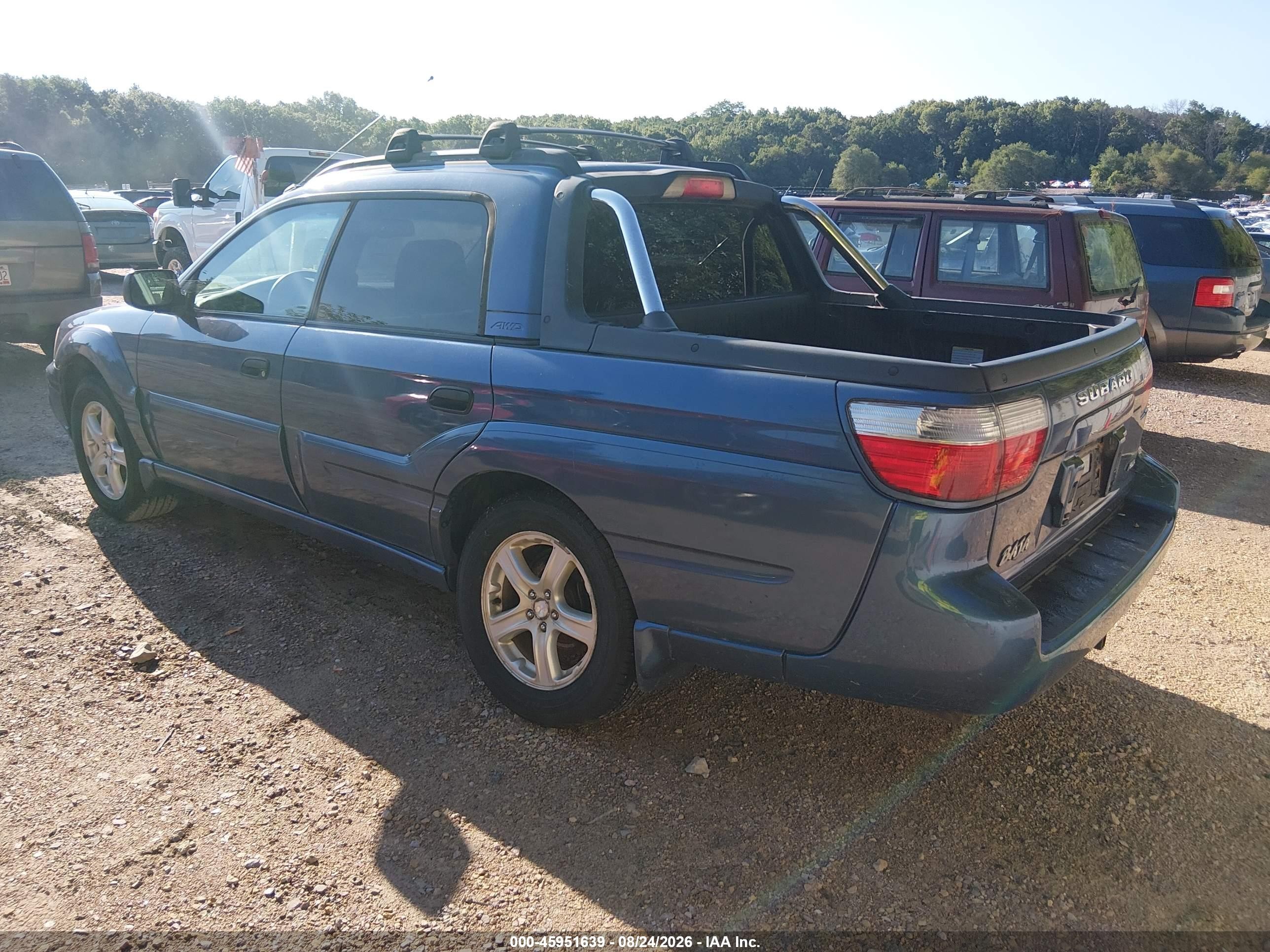 2006 Subaru Baja Sport Light Blue vin: 4S4BT62C566105807