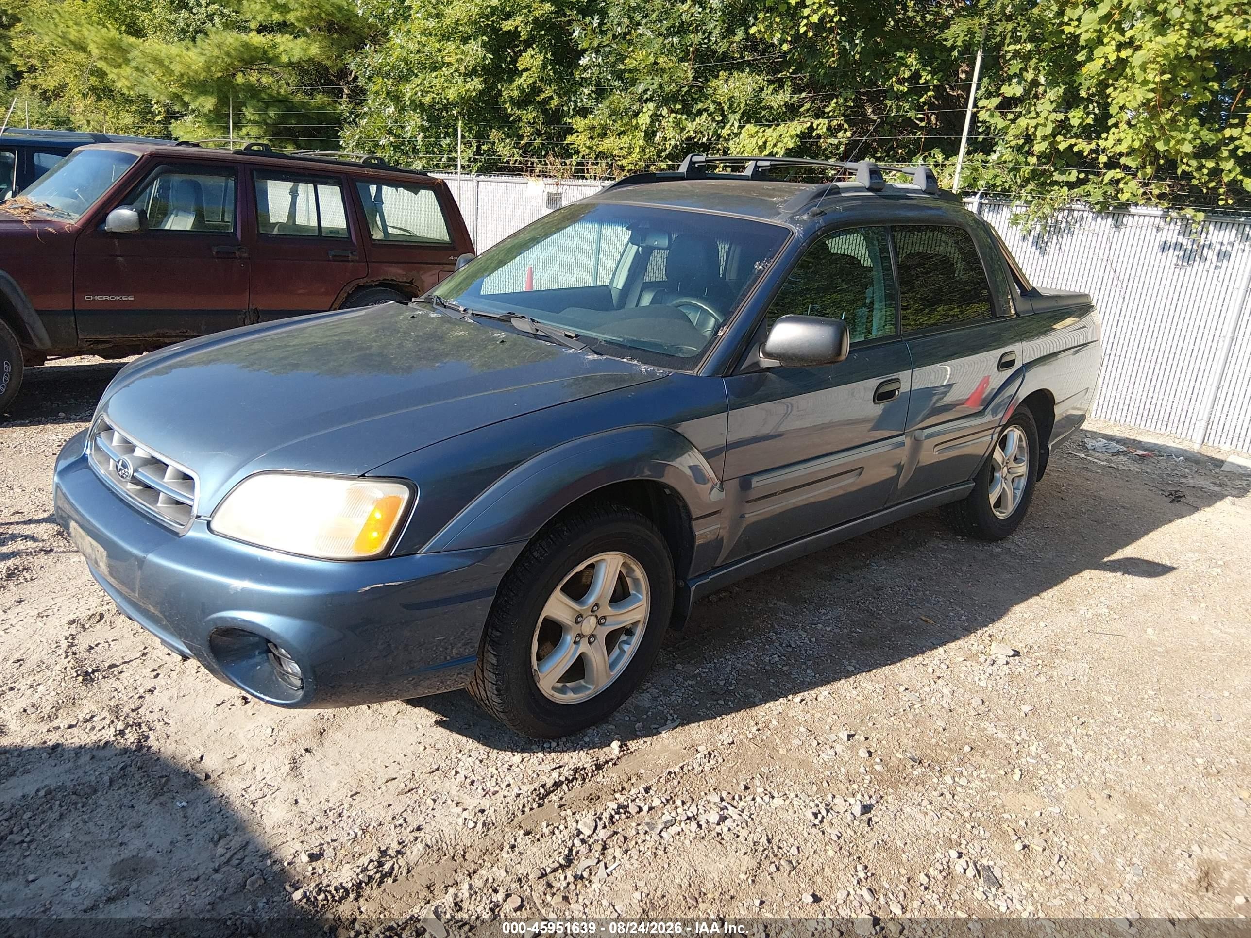 2006 Subaru Baja Sport Light Blue vin: 4S4BT62C566105807