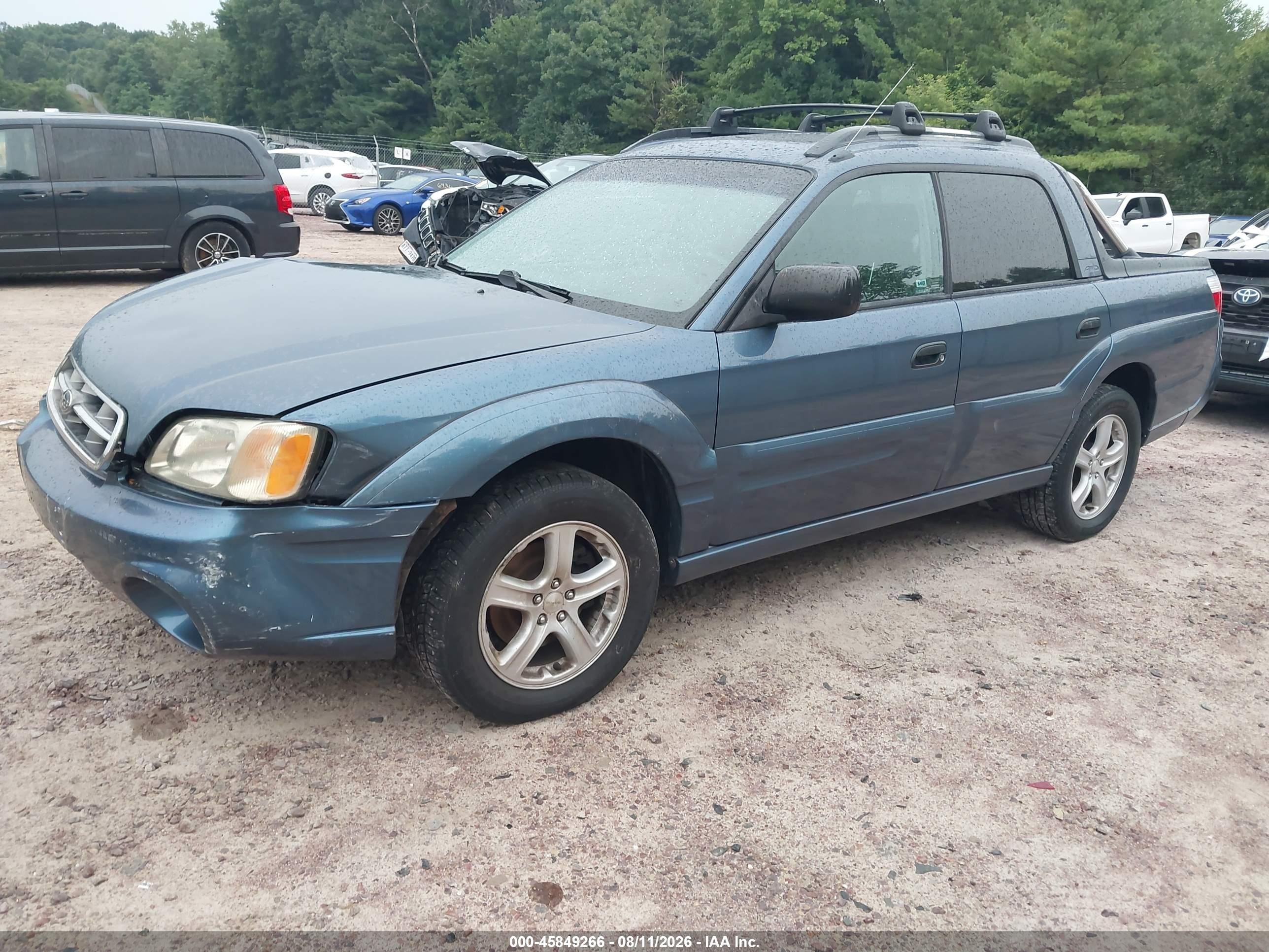 2006 Subaru Baja Sport Light Blue vin: 4S4BT62C567105185