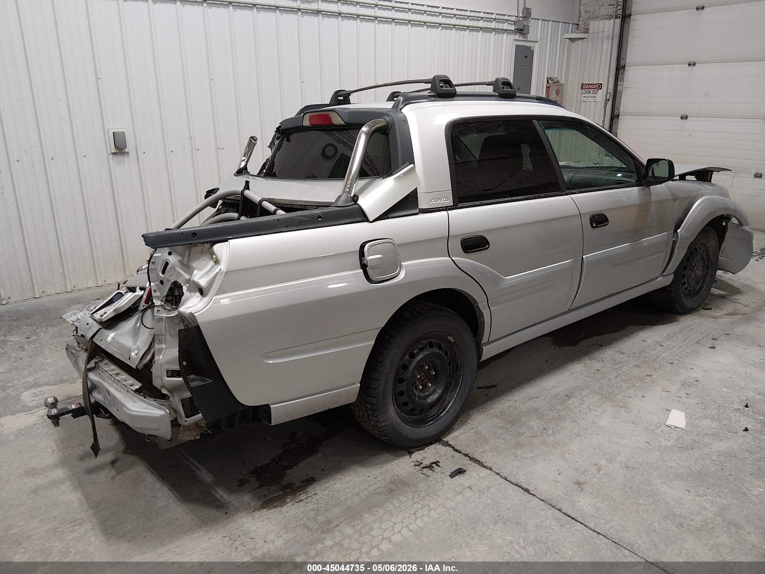 2006 Subaru Baja Sport Gray vin: 4S4BT62C567105655
