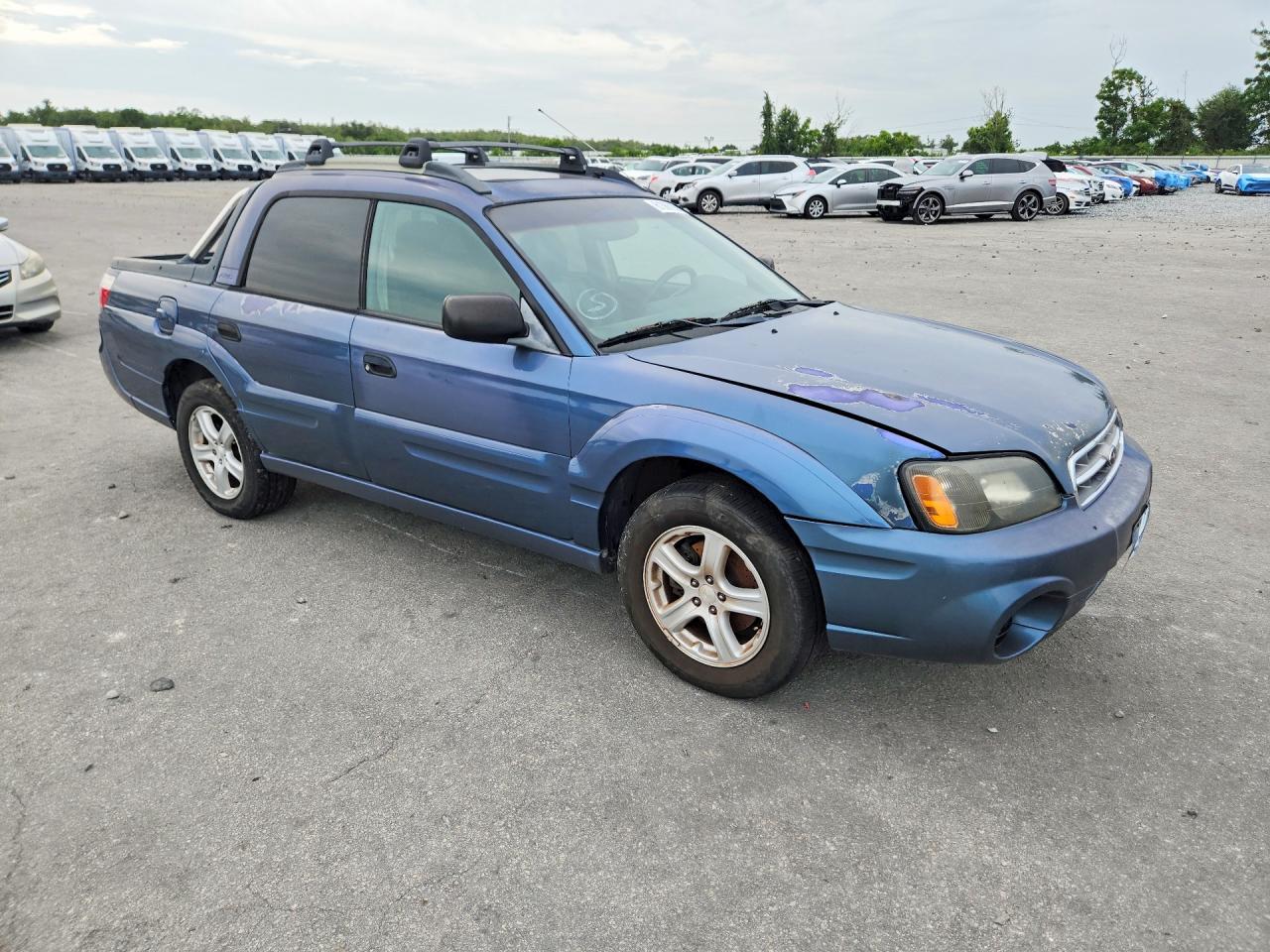 2005 Subaru Baja Sport Blue vin: 4S4BT62C657105579