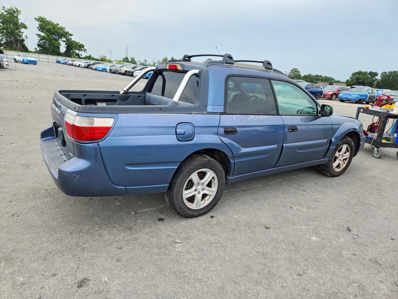 2005 Subaru Baja Sport Blue vin: 4S4BT62C657105579