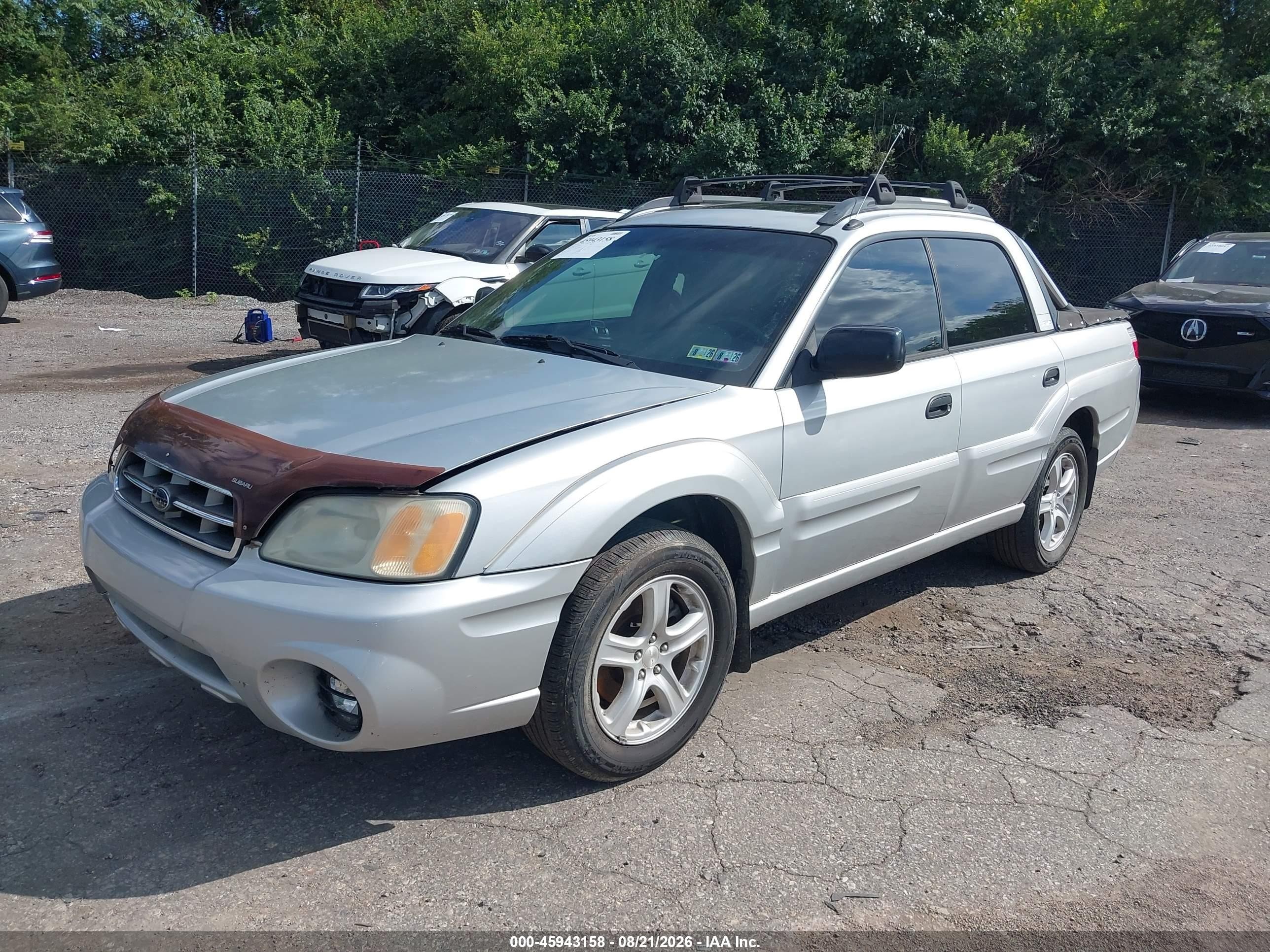 2005 Subaru Baja Sport Silver vin: 4S4BT62C757106191
