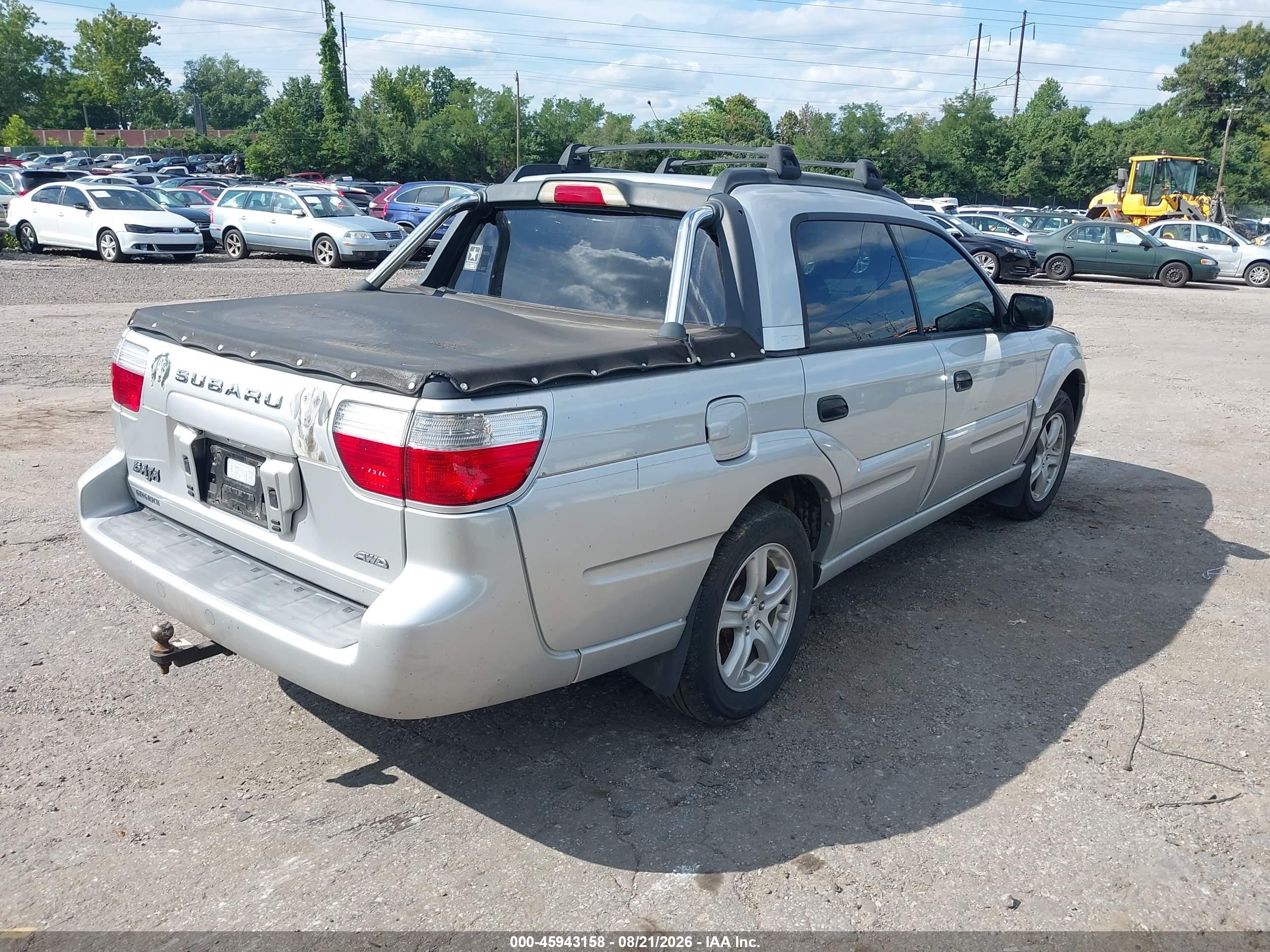 2005 Subaru Baja Sport Silver vin: 4S4BT62C757106191