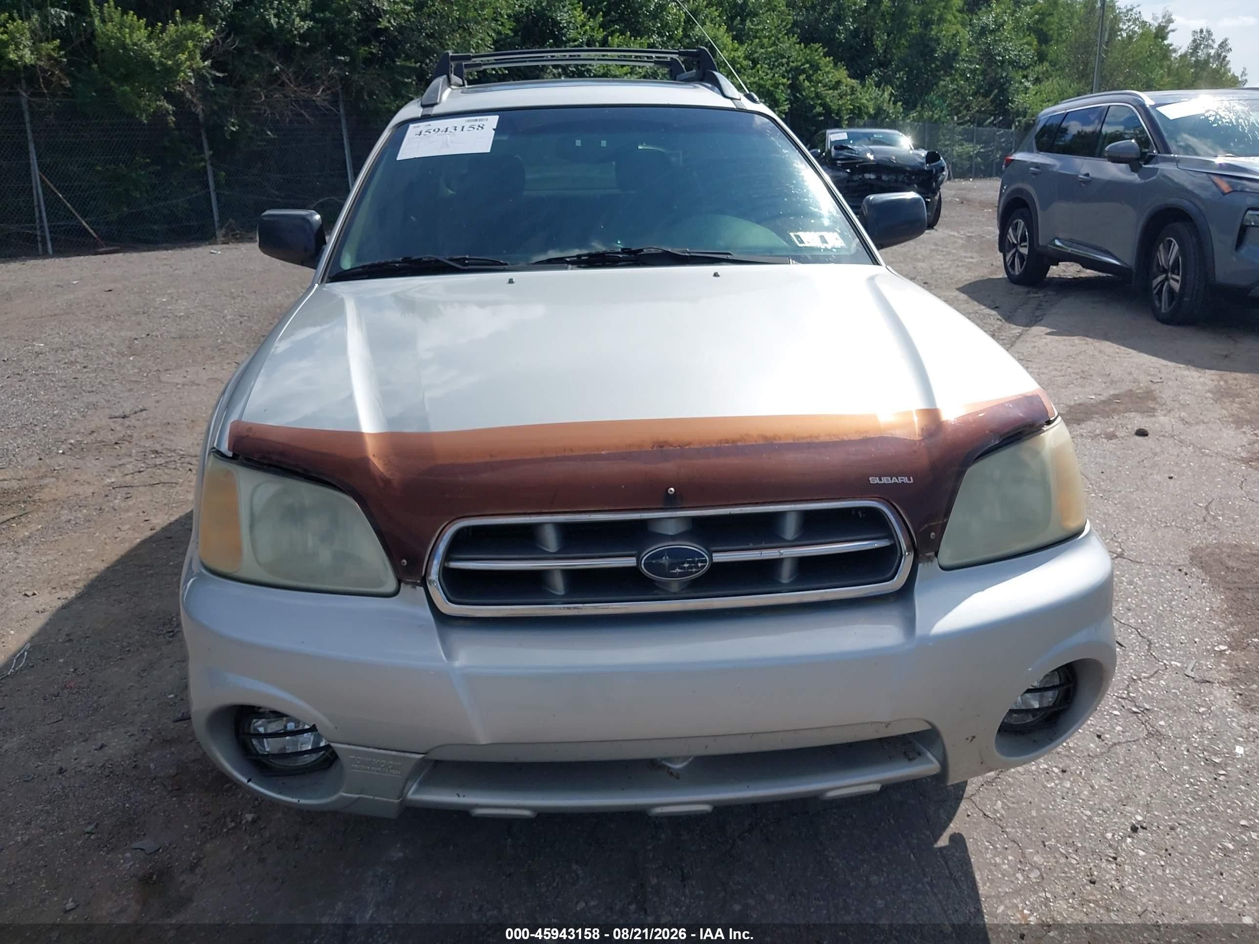 2005 Subaru Baja Sport Silver vin: 4S4BT62C757106191