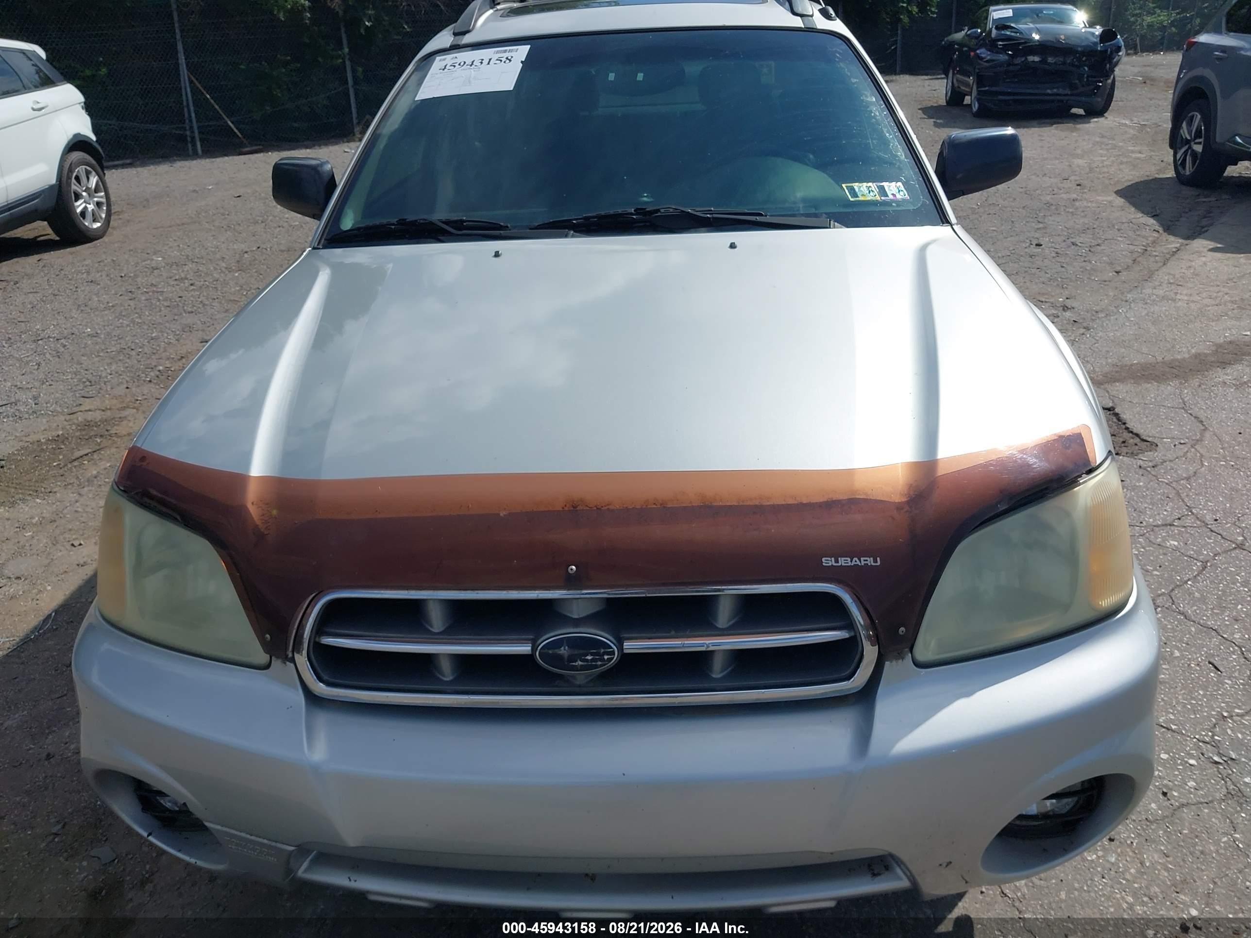 2005 Subaru Baja Sport Silver vin: 4S4BT62C757106191