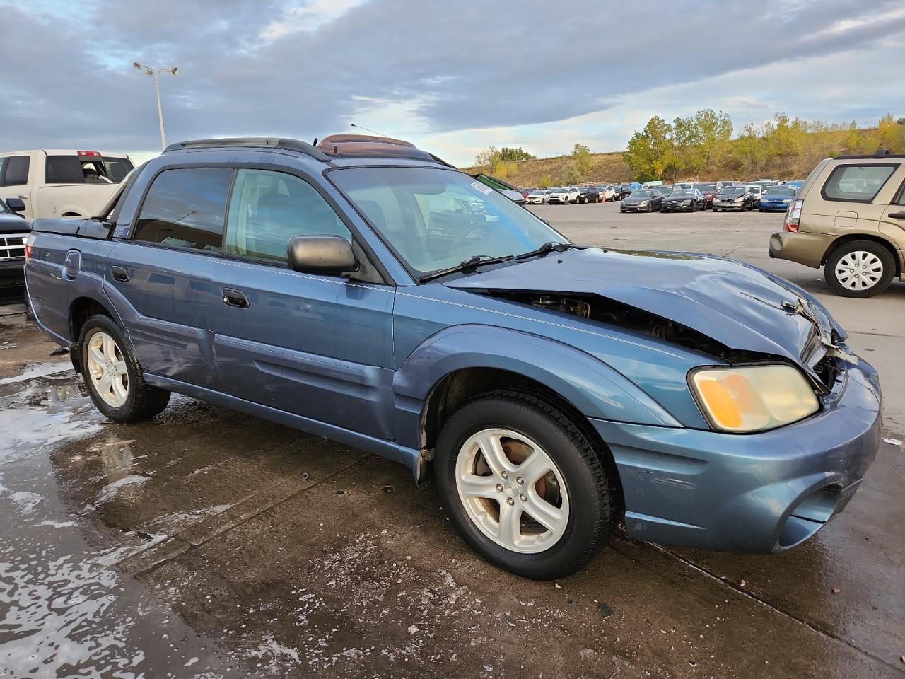 2006 Subaru Baja Sport Blue vin: 4S4BT62C766102696