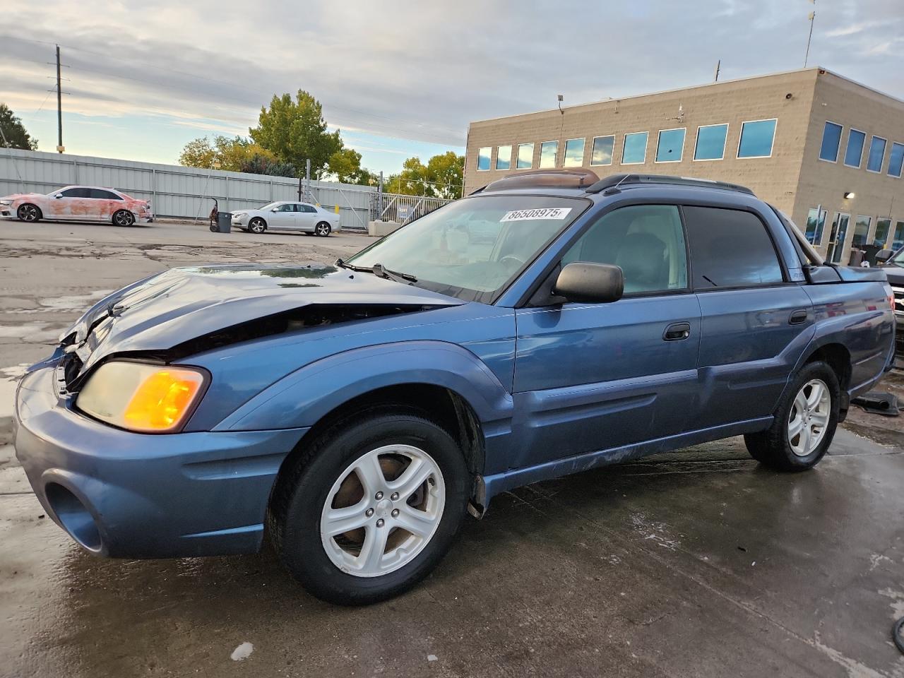 2006 Subaru Baja Sport Blue vin: 4S4BT62C766102696