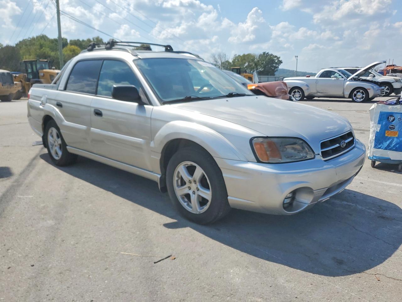 2003 Subaru Baja Sport Silver vin: 4S4BT62C837114099
