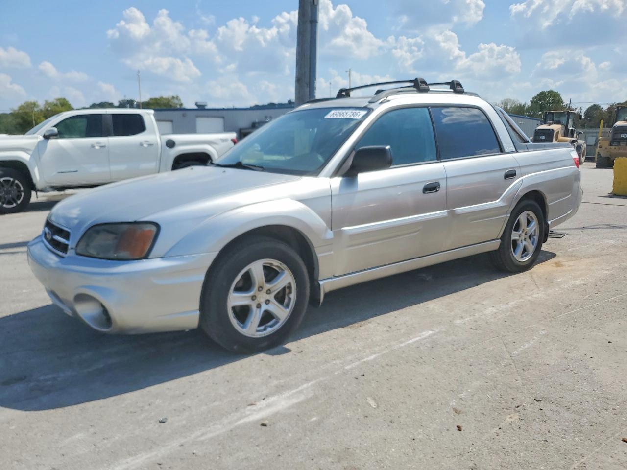 2003 Subaru Baja Sport Silver vin: 4S4BT62C837114099